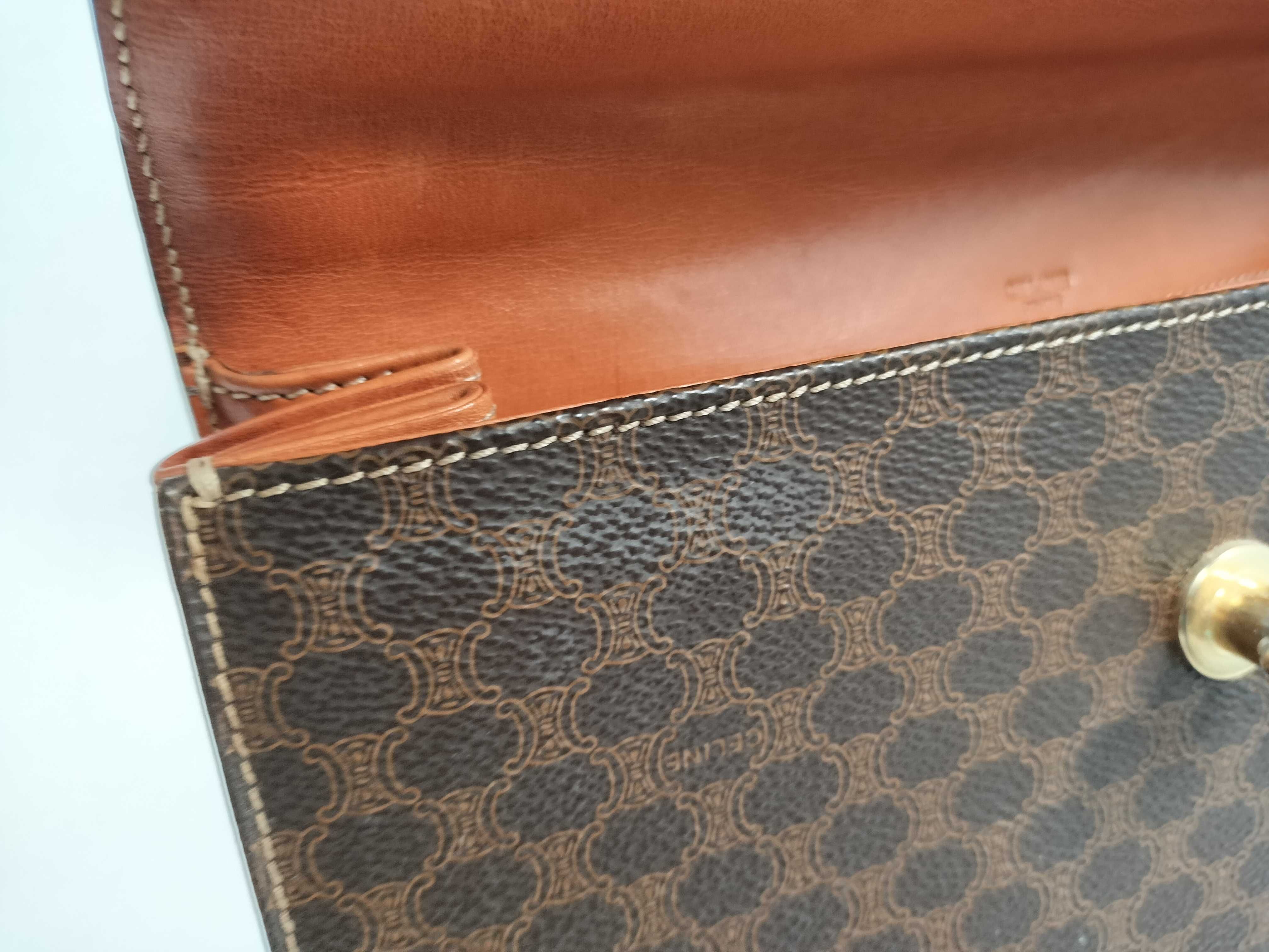 Macadam Top Handle Chain Handbag Brown Handbag — view 14