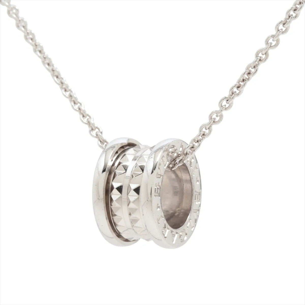 B.zero1 Save the Children Charity Necklace, 925 Sterling Silver, 10.4g. Shows signs of wear including