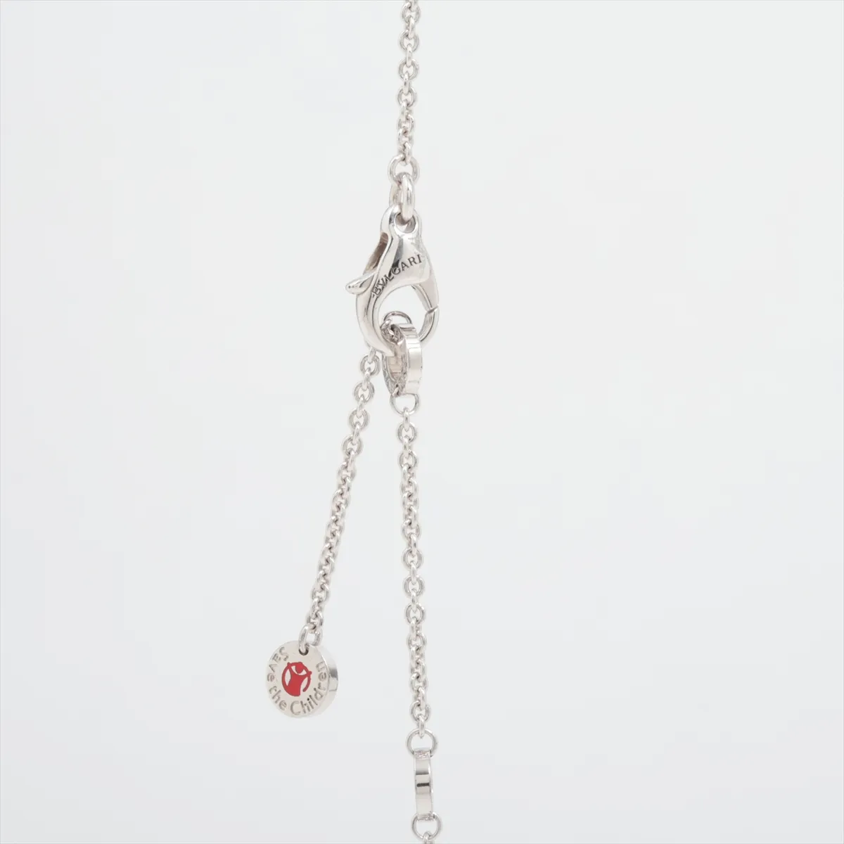 B.zero1 Save the Children Charity Necklace, 925 Sterling Silver, 10.4g. Shows signs of wear including — view 3