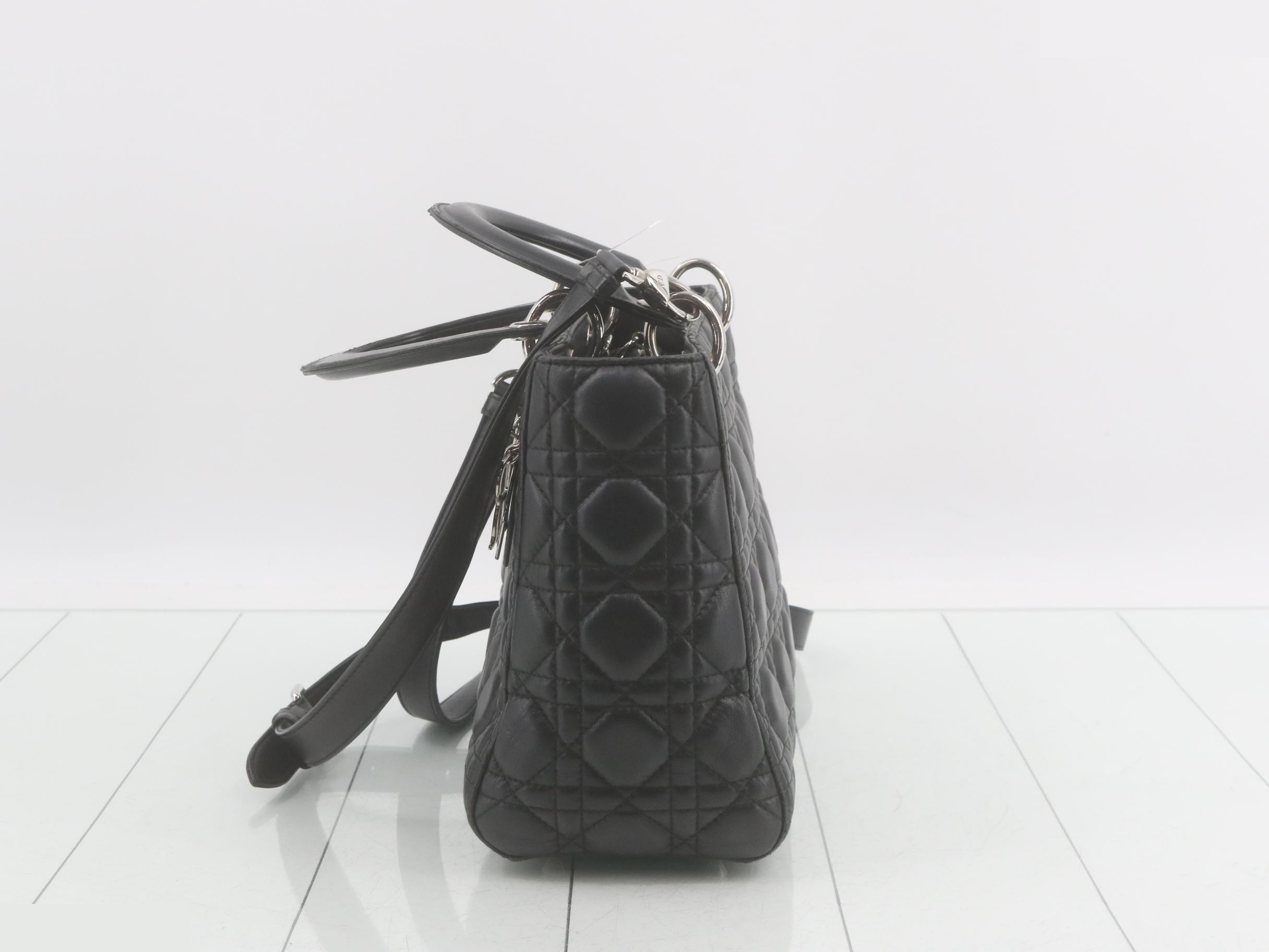 Lady Dior Cannage Leather — view 3