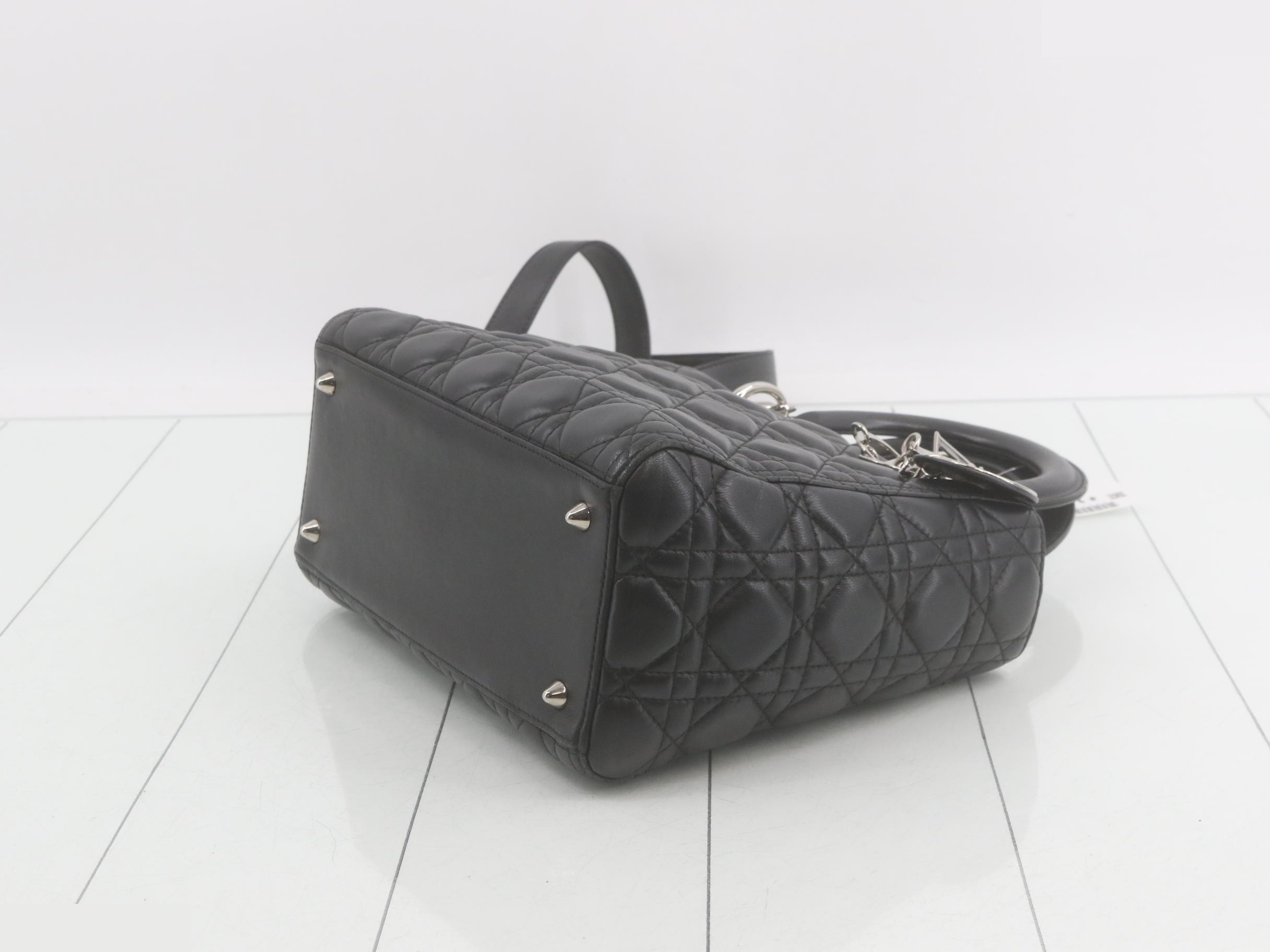 Lady Dior Cannage Leather — view 6