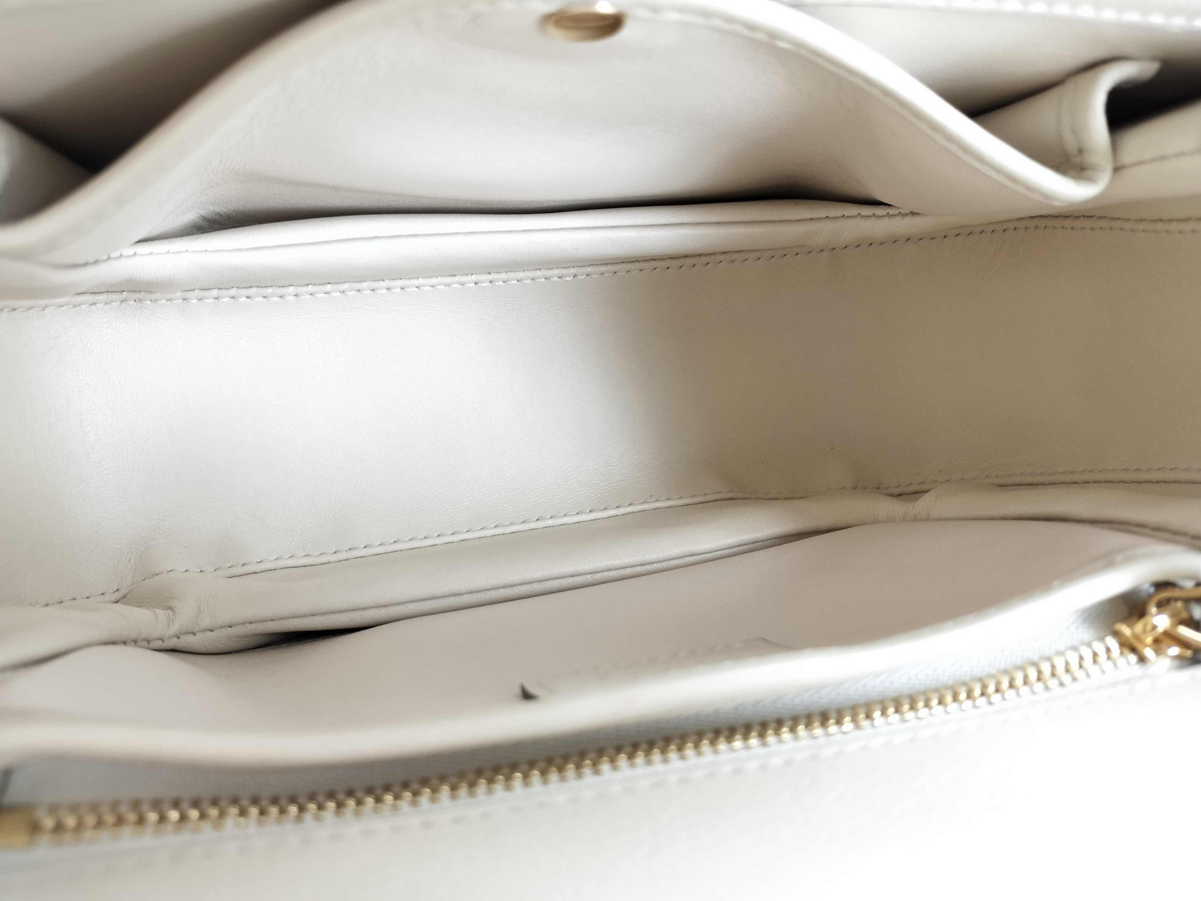 PH- Blondie Top Handle Handbag Leather Beige Handbag — view 12