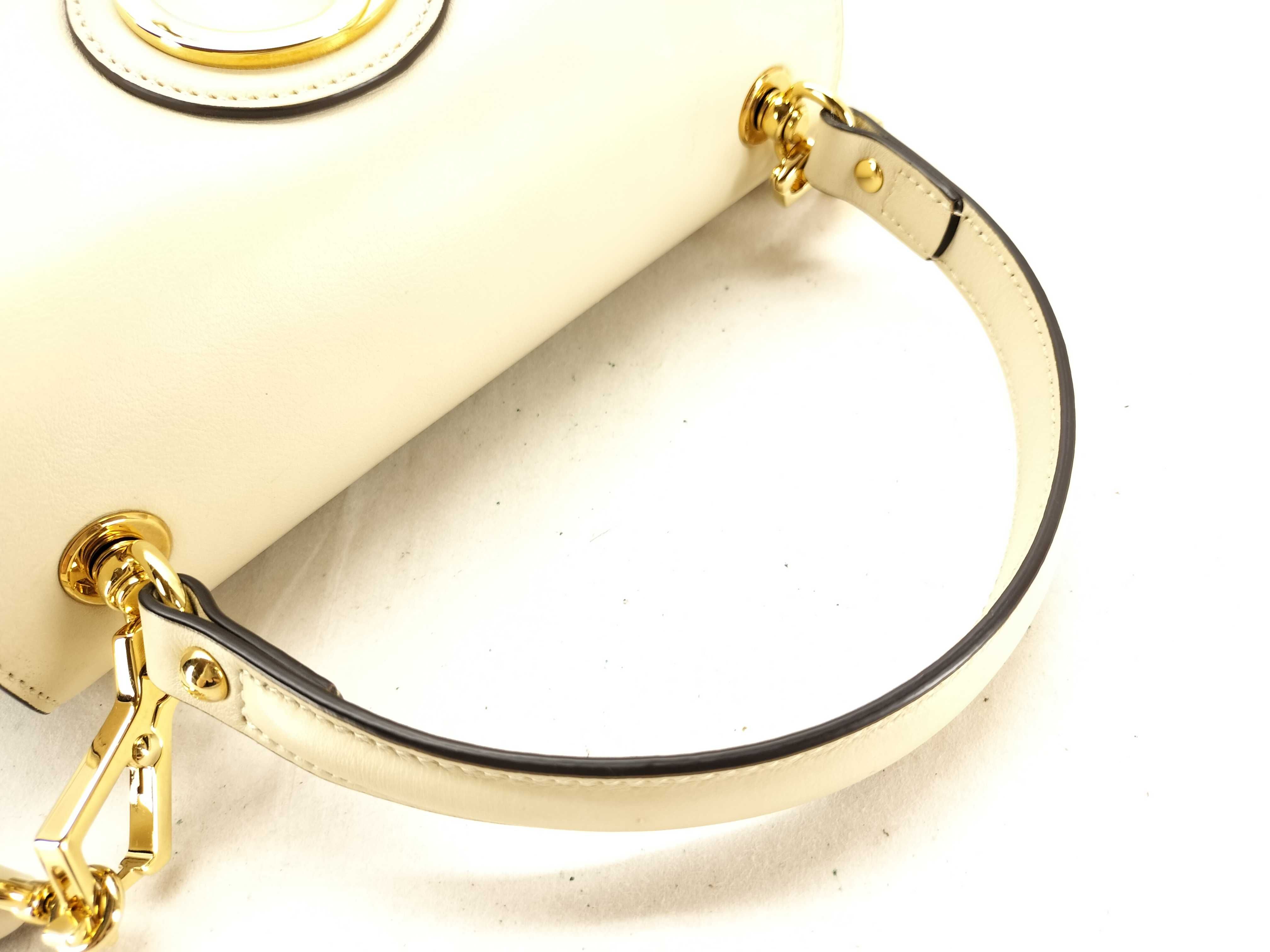 PH- Blondie Top Handle Handbag Leather Beige Handbag — view 3