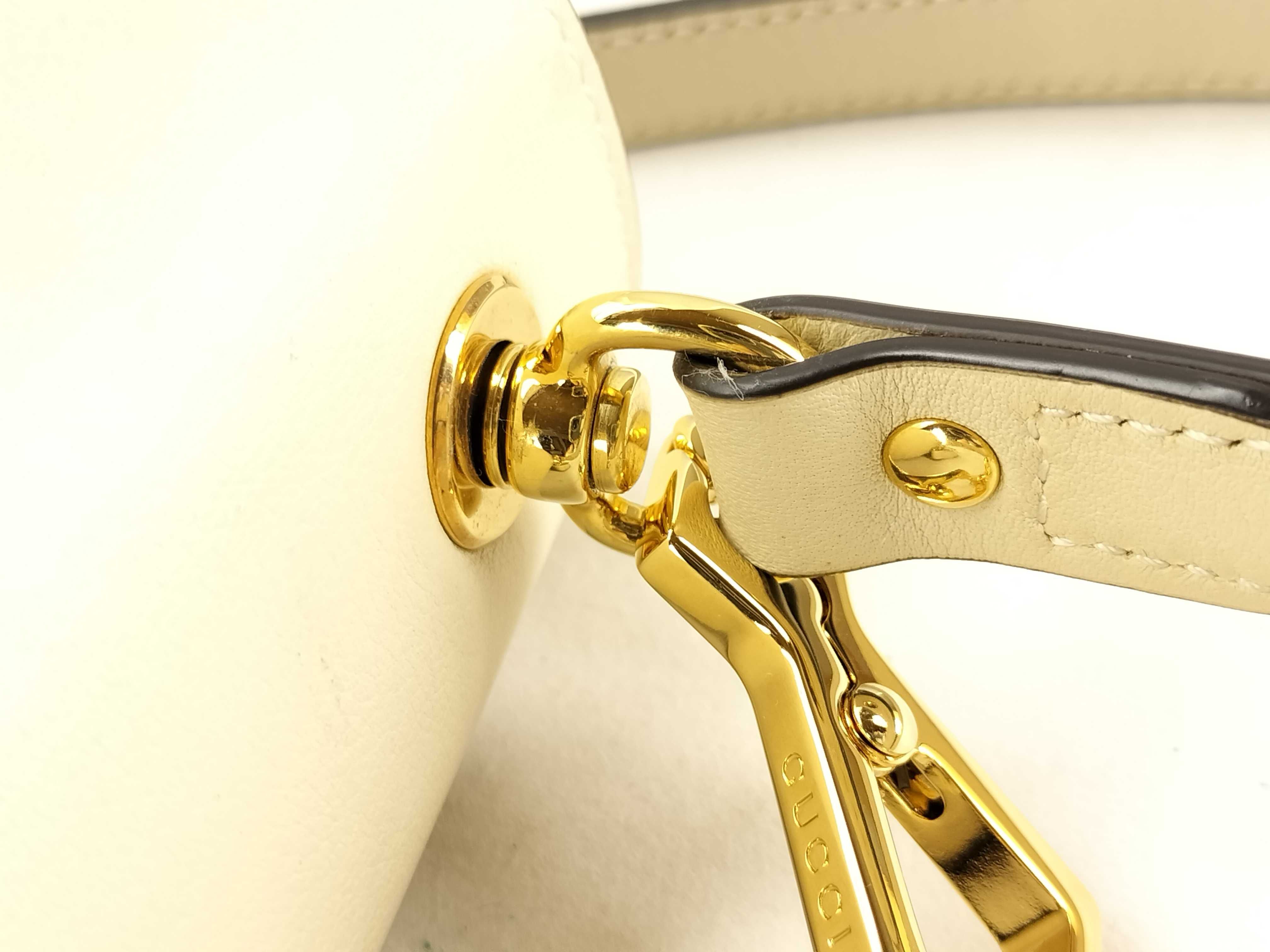 PH- Blondie Top Handle Handbag Leather Beige Handbag — view 6
