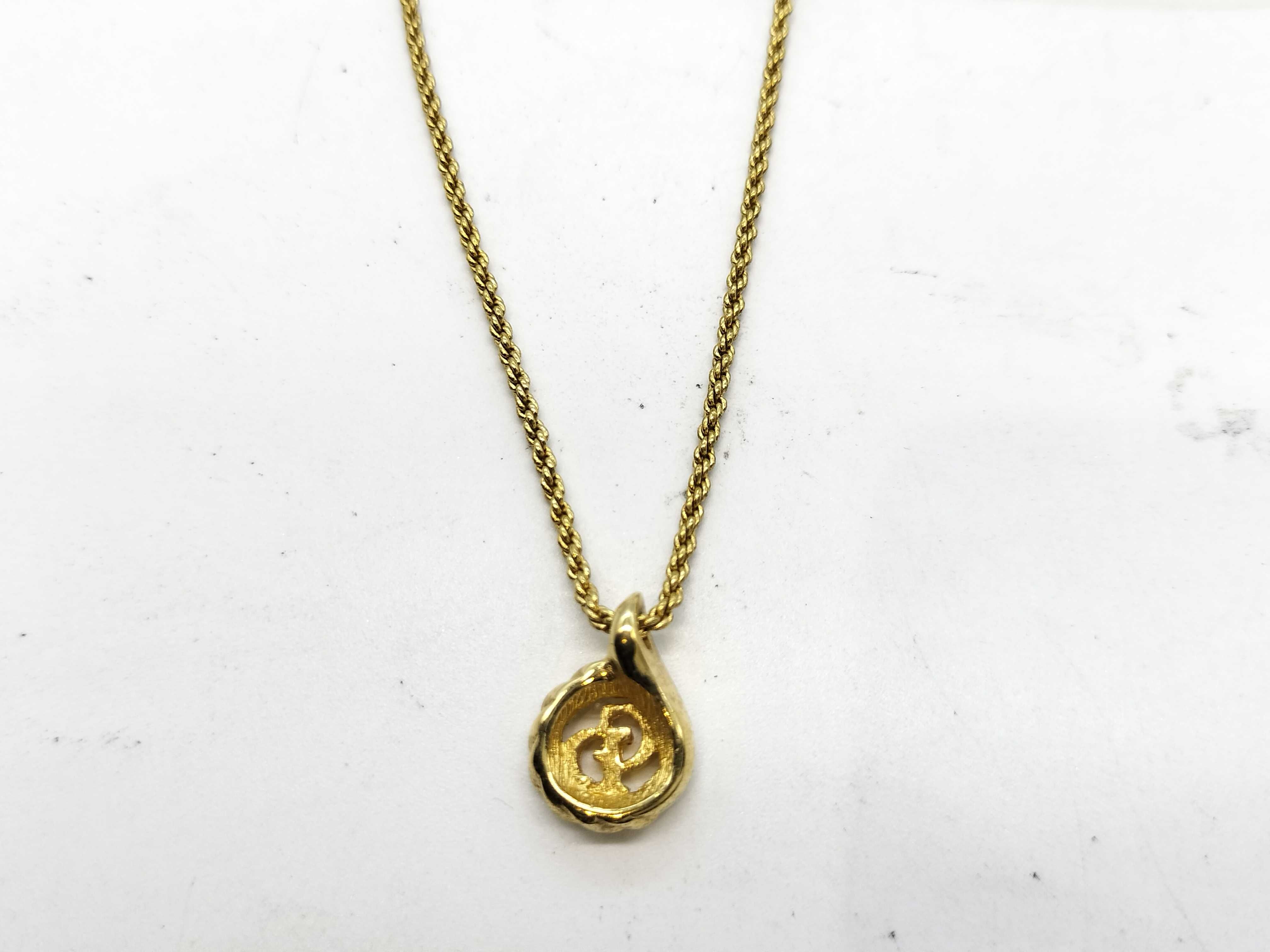 CD Logo Necklace — view 2