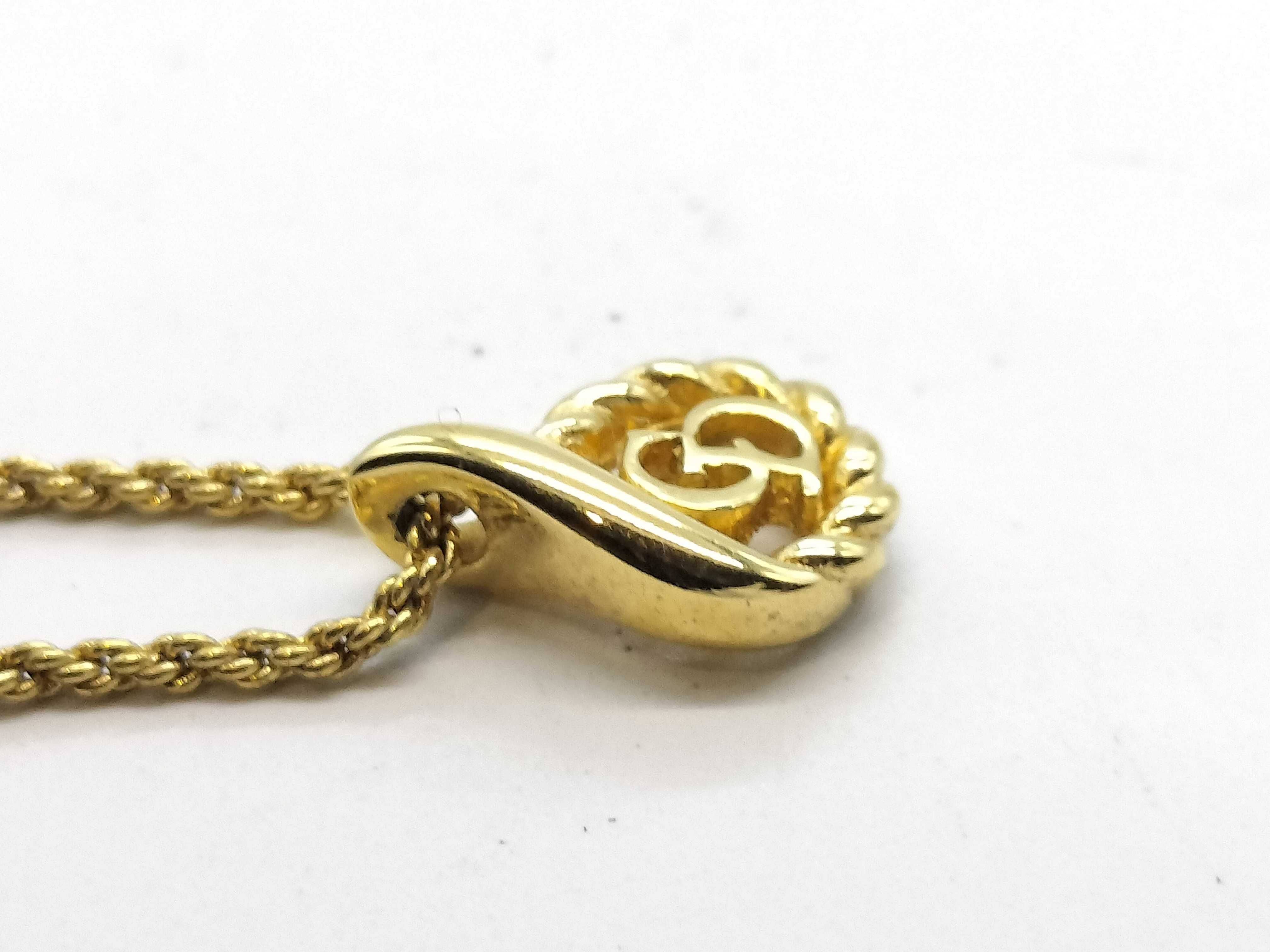 CD Logo Necklace — view 3