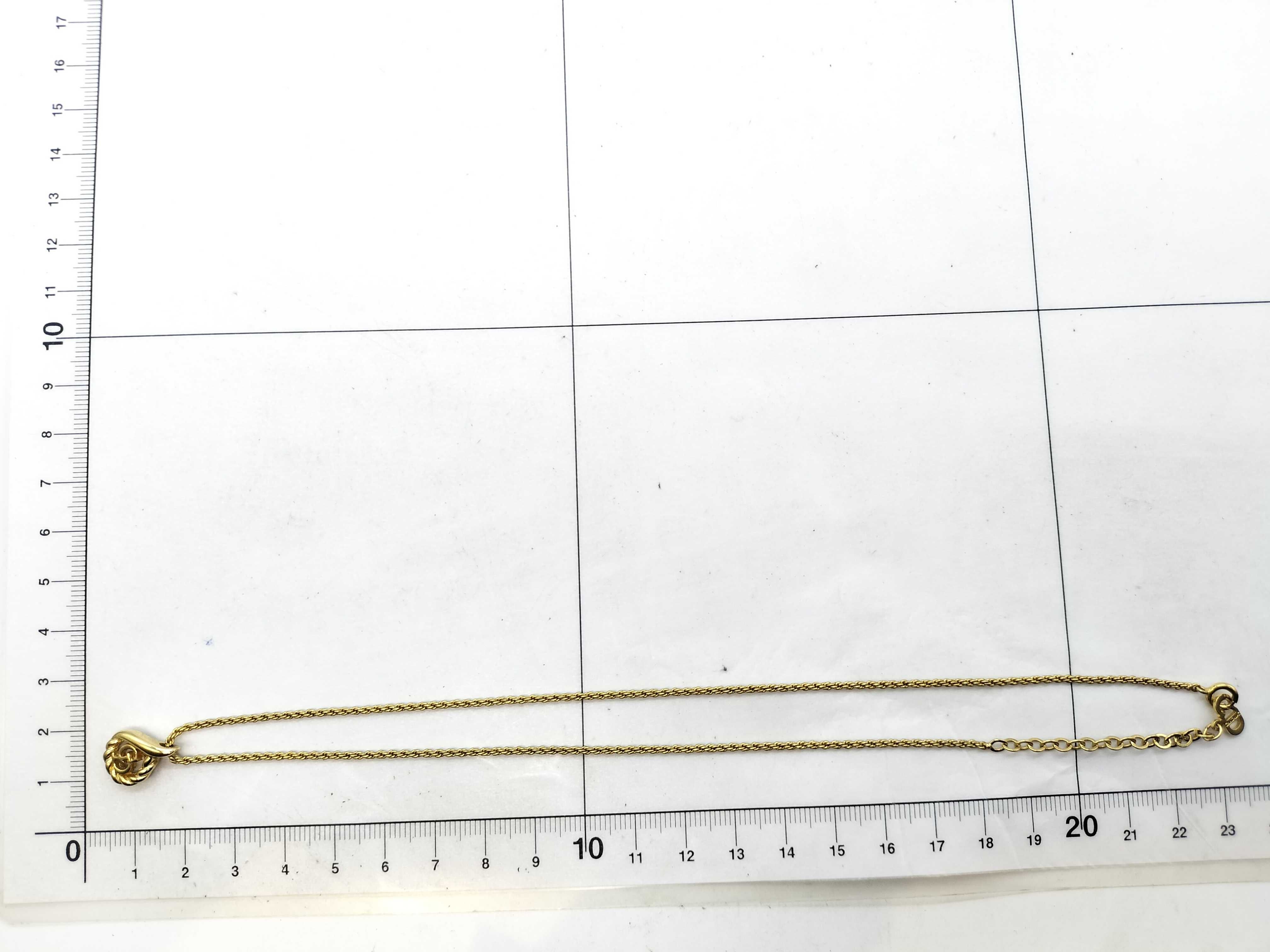 CD Logo Necklace — view 6