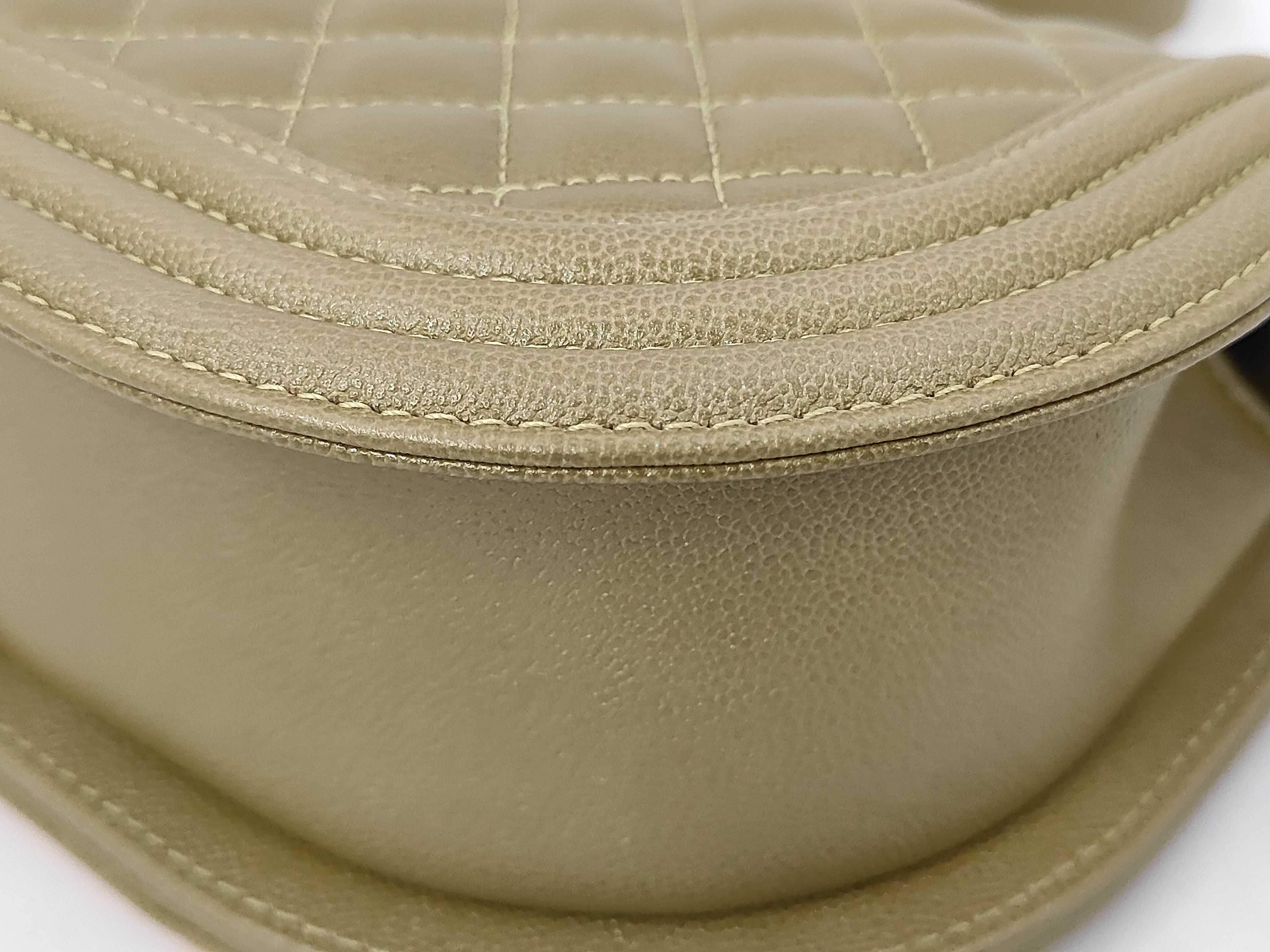 Boy Chanel Chain Shoulder Caviar Shoulder Bag — view 4