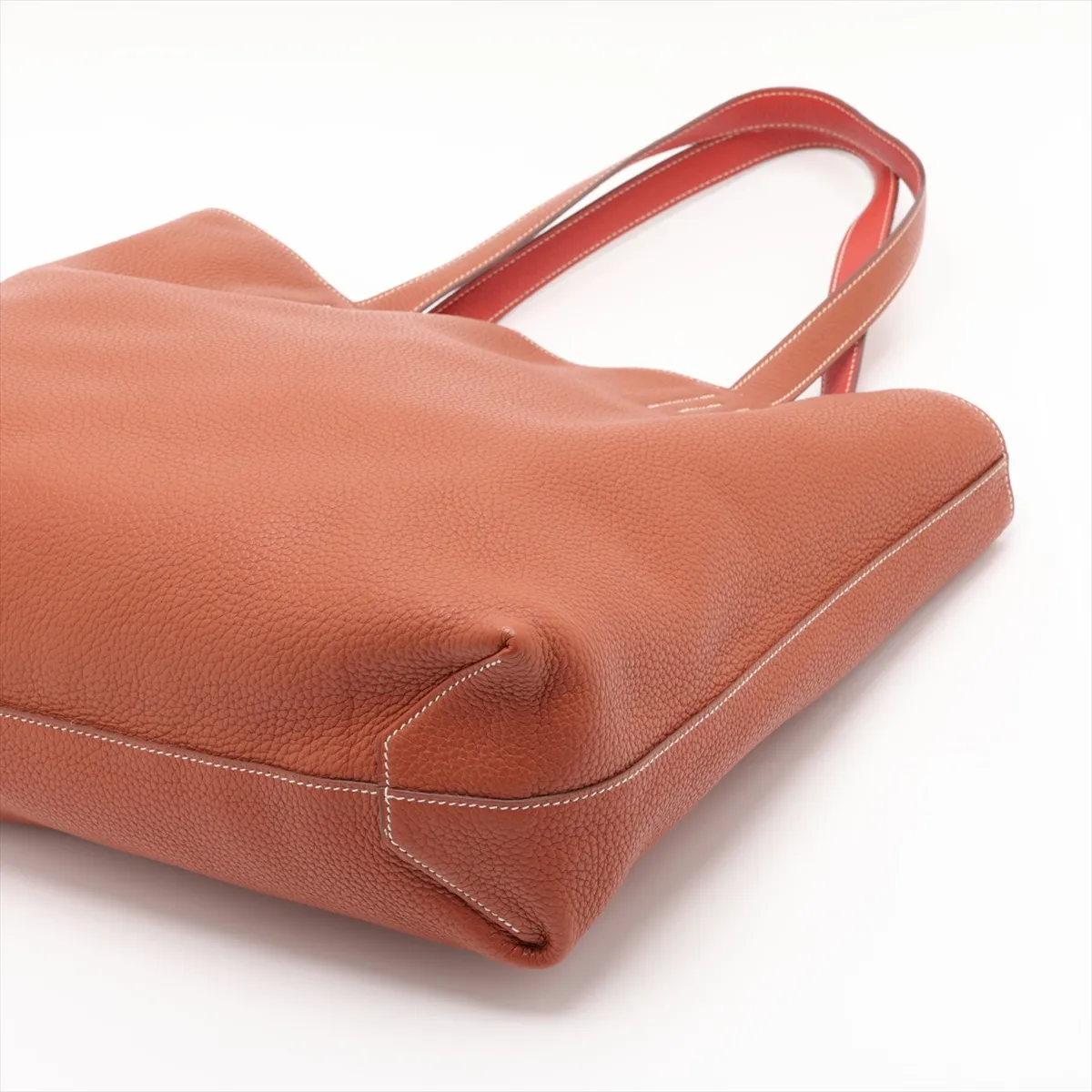 Hermès Double Sens 36 Taurillon Clemence Gold x Sanguine Q: 2013 — view 3