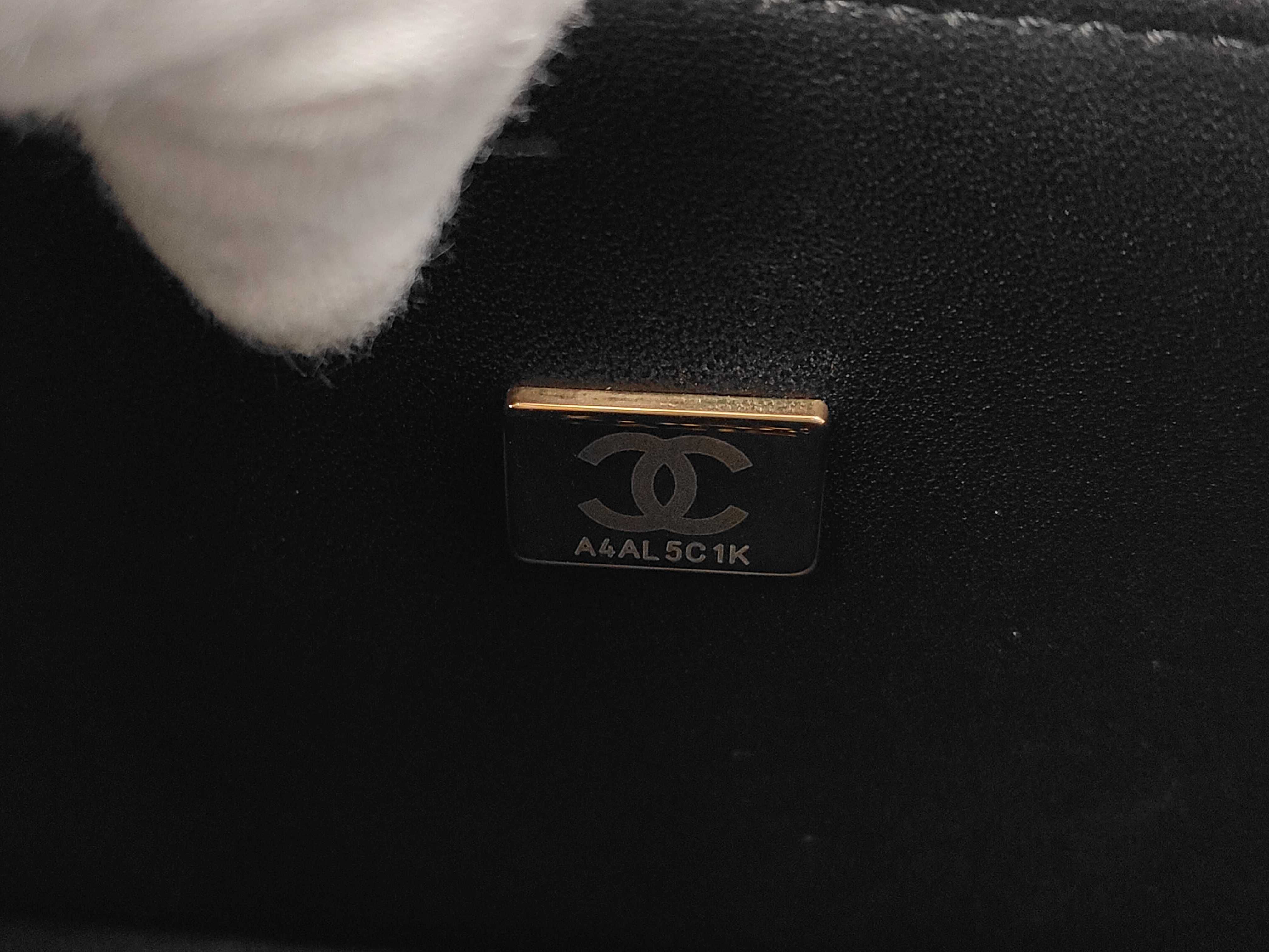 Boy Chanel Chain Shoulder Bag, Black Caviar Leather, Gold Hardware. — view 11