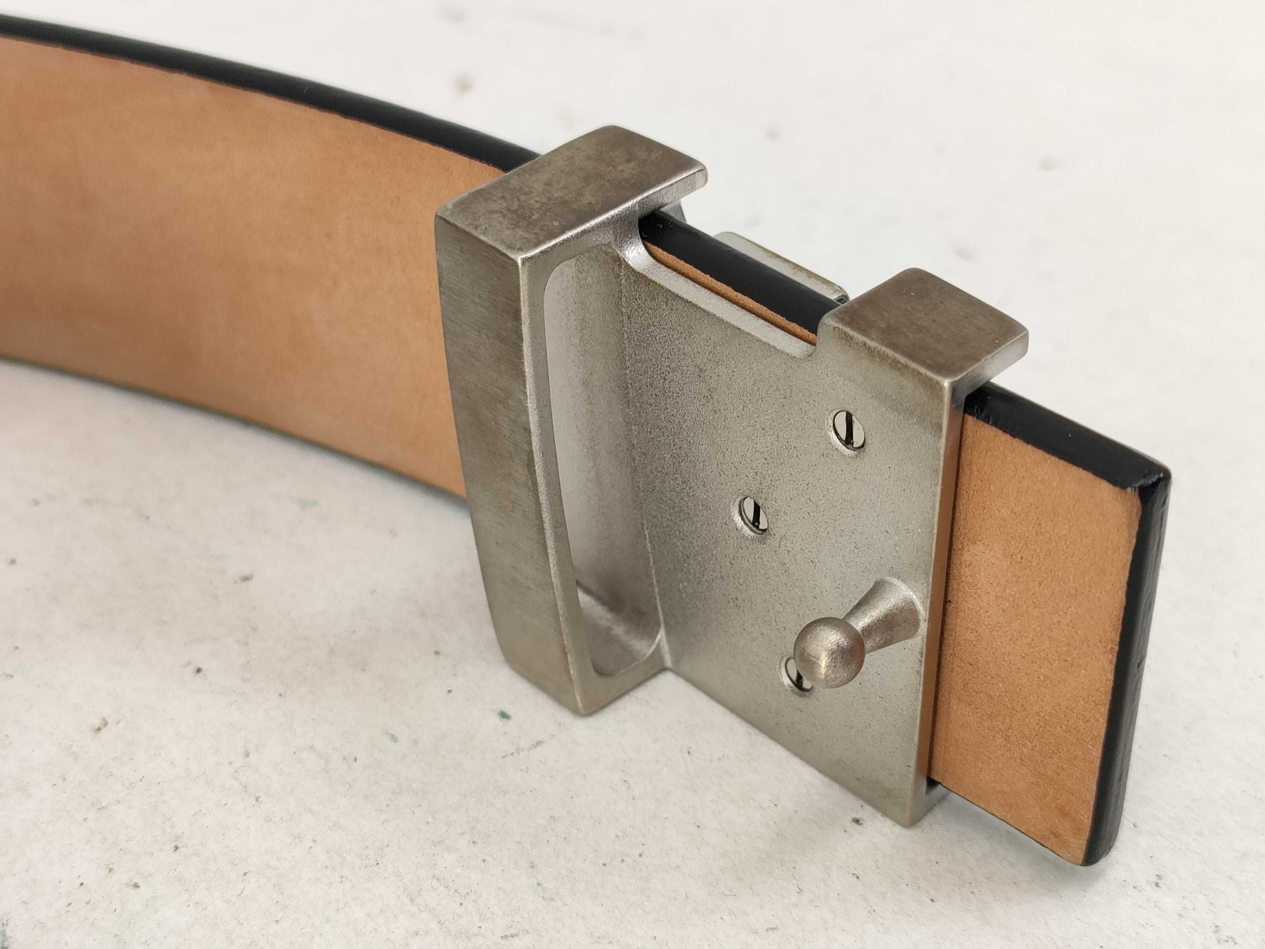 Ceinture Initial Leather Belt 95 — view 2