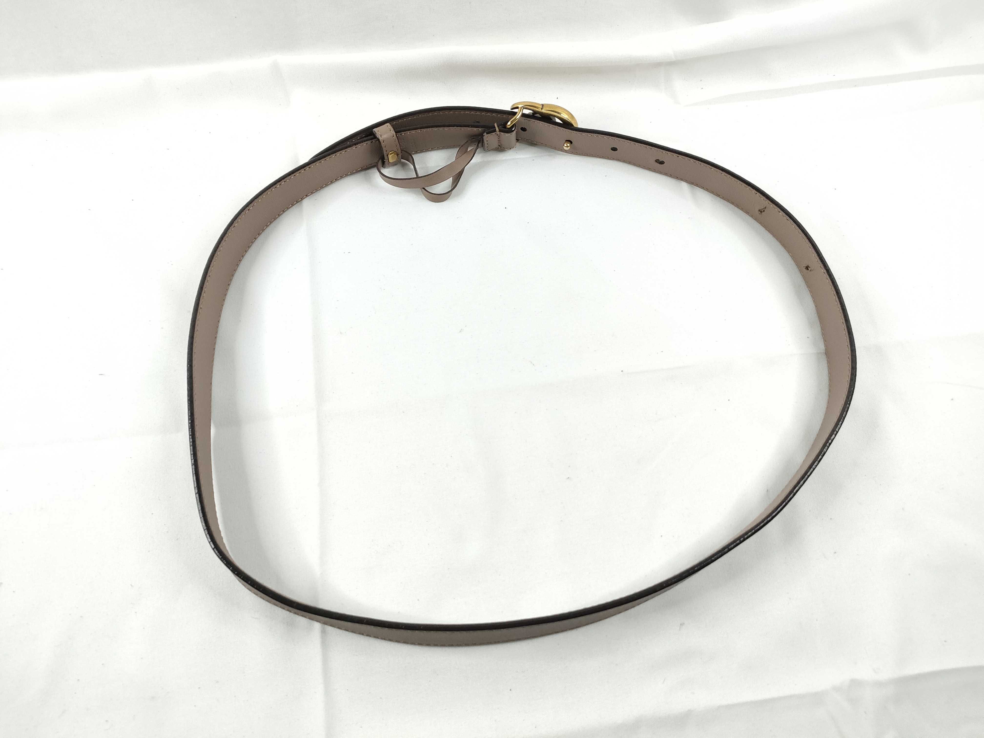 409417 GG Marmont Belt Pink Gray — view 2