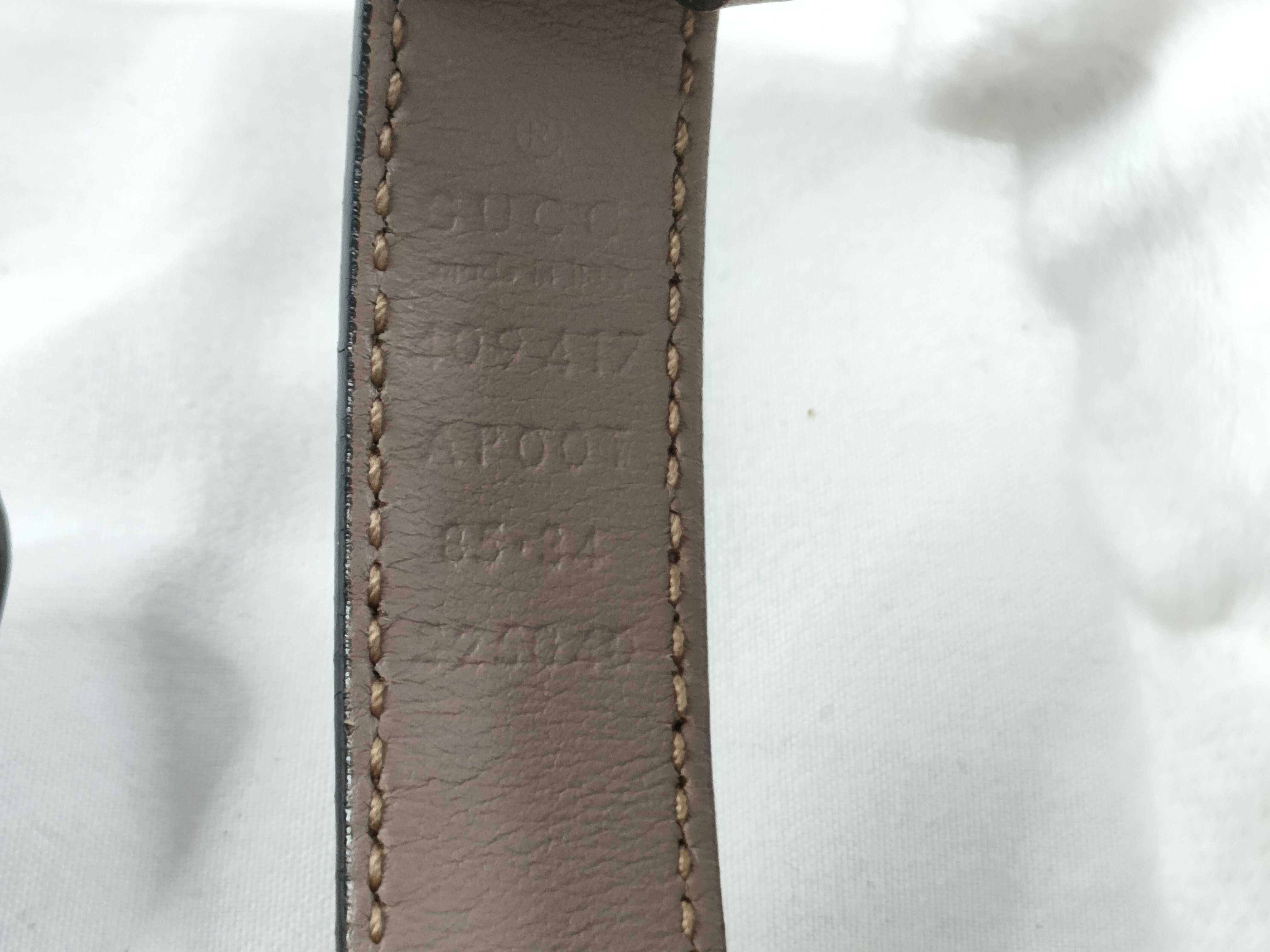 409417 GG Marmont Belt Pink Gray — view 5