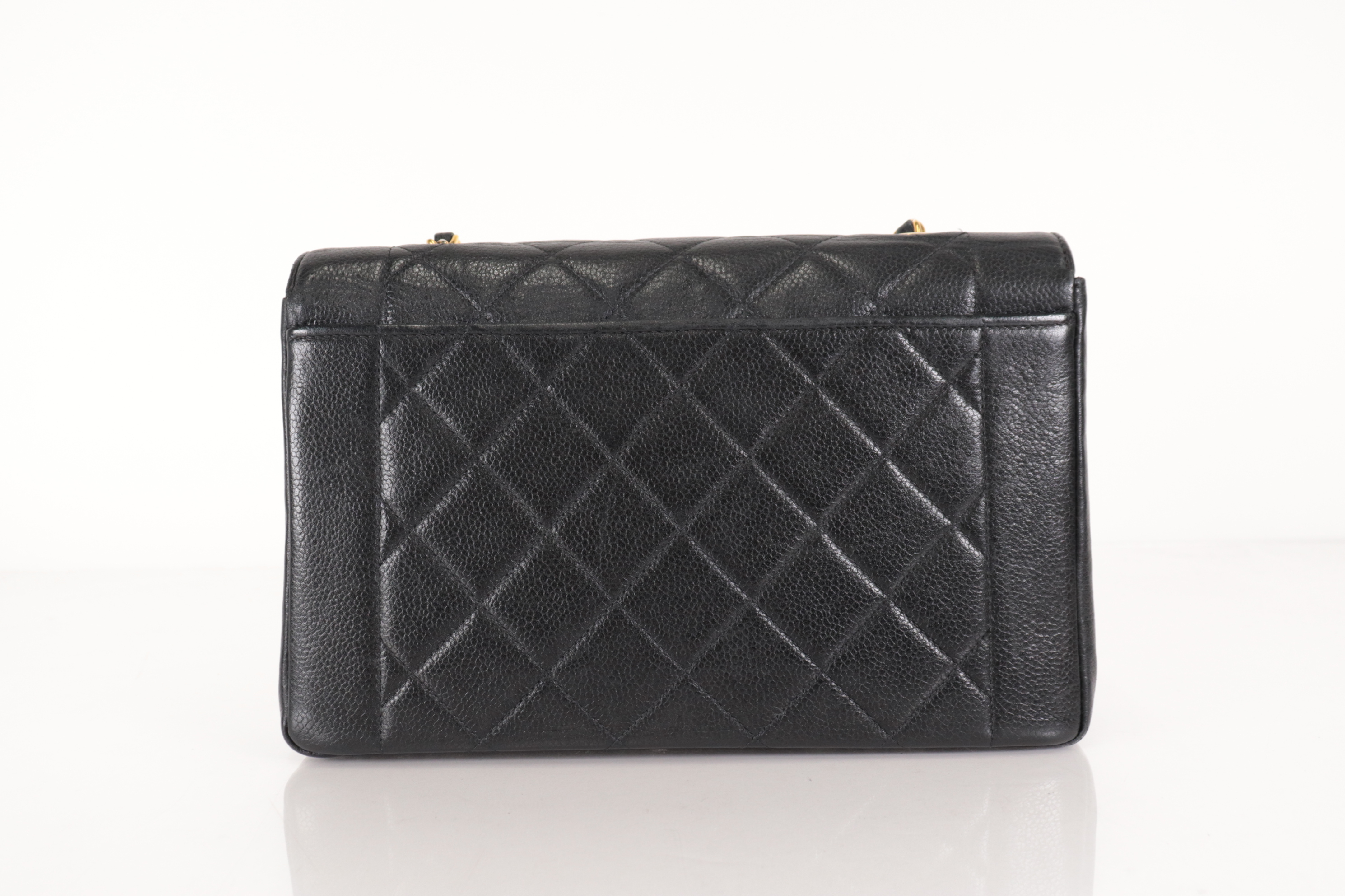 Diana 25 Caviar Leather Shoulder Bag (Serial No. 5) — view 3