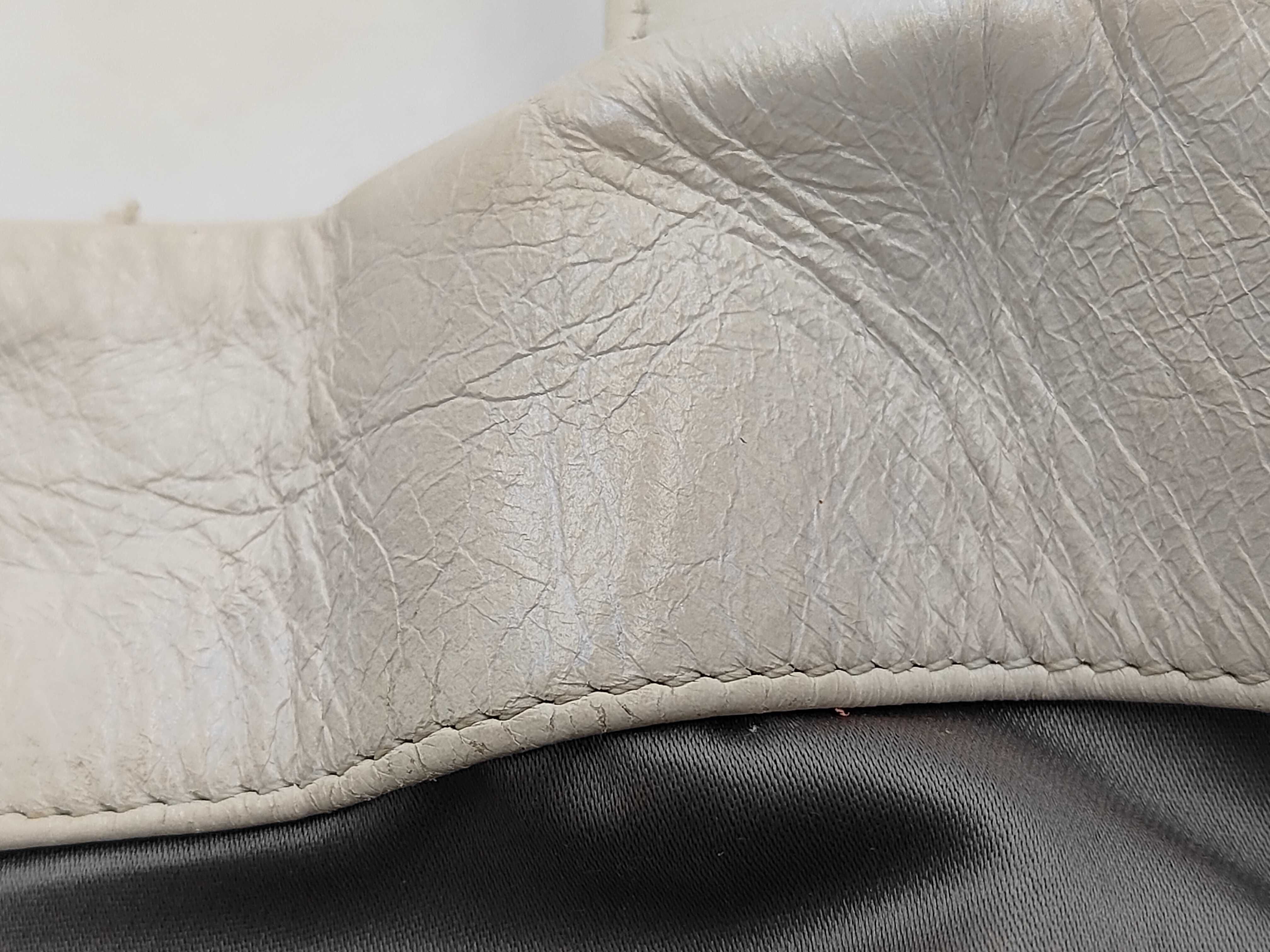 Matelassé Lambskin Suede 2-Way Shoulder Bag, White/Pink with Silver Hardware, Serial Number 12-series. — view 15