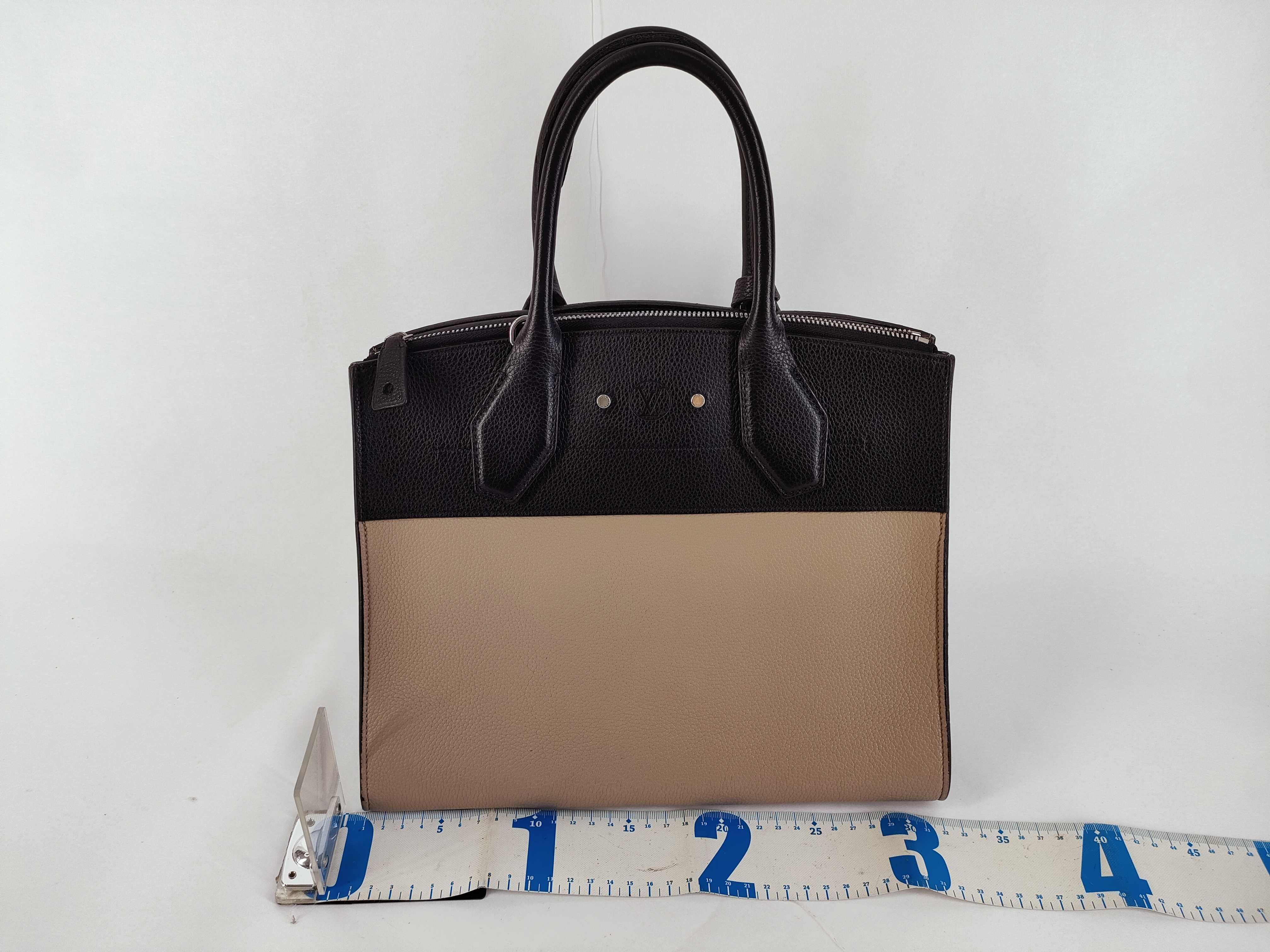 City Steamer MM M54314 Beige x Black Handbag — view 2
