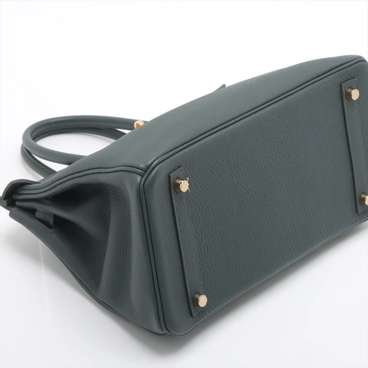[Individually wrapped] Hermes Birkin 30 LeTourne Togo Vert Mangrove Gold Hardware K:2025 — view 4