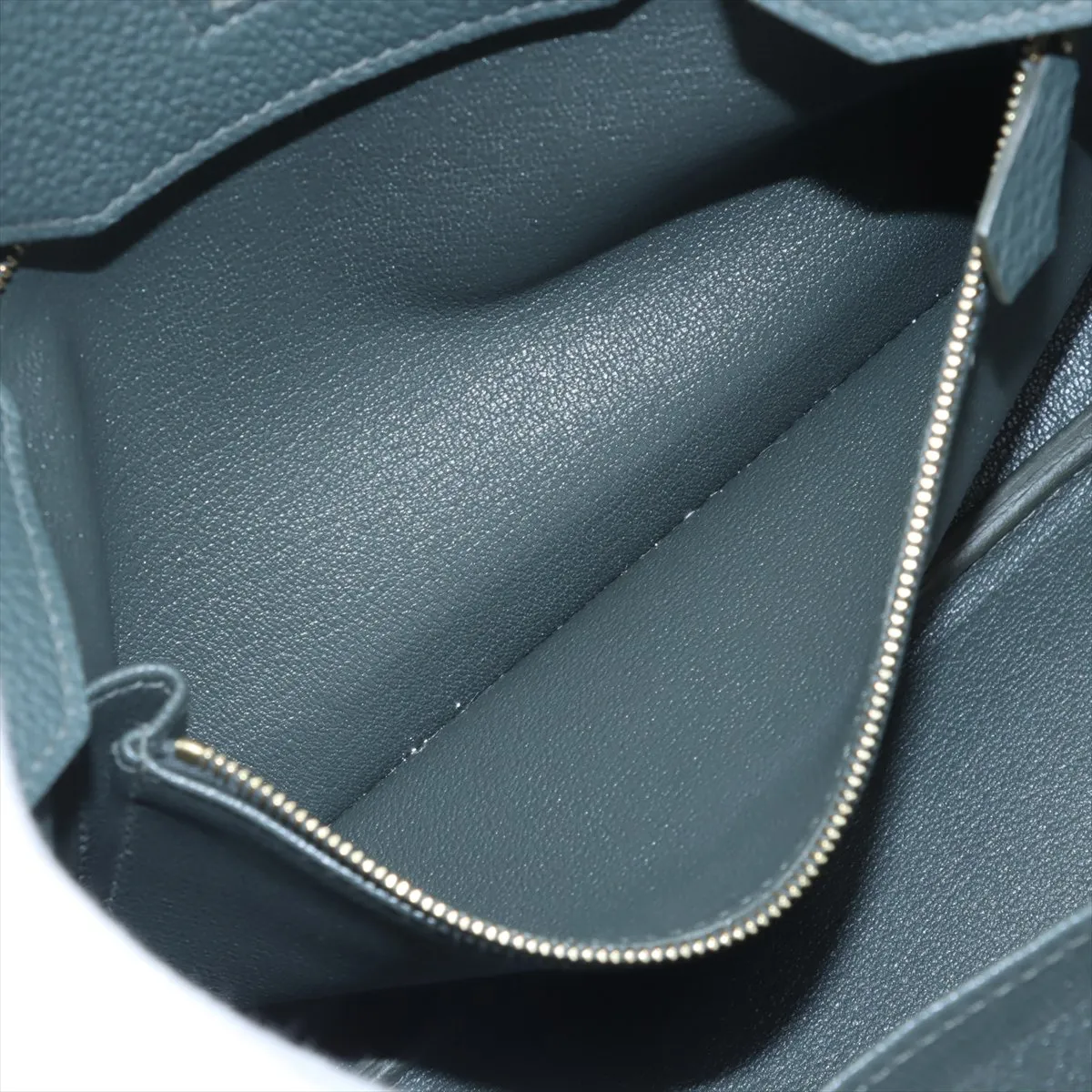 [Individually wrapped] Hermes Birkin 30 LeTourne Togo Vert Mangrove Gold Hardware K:2025 — view 9