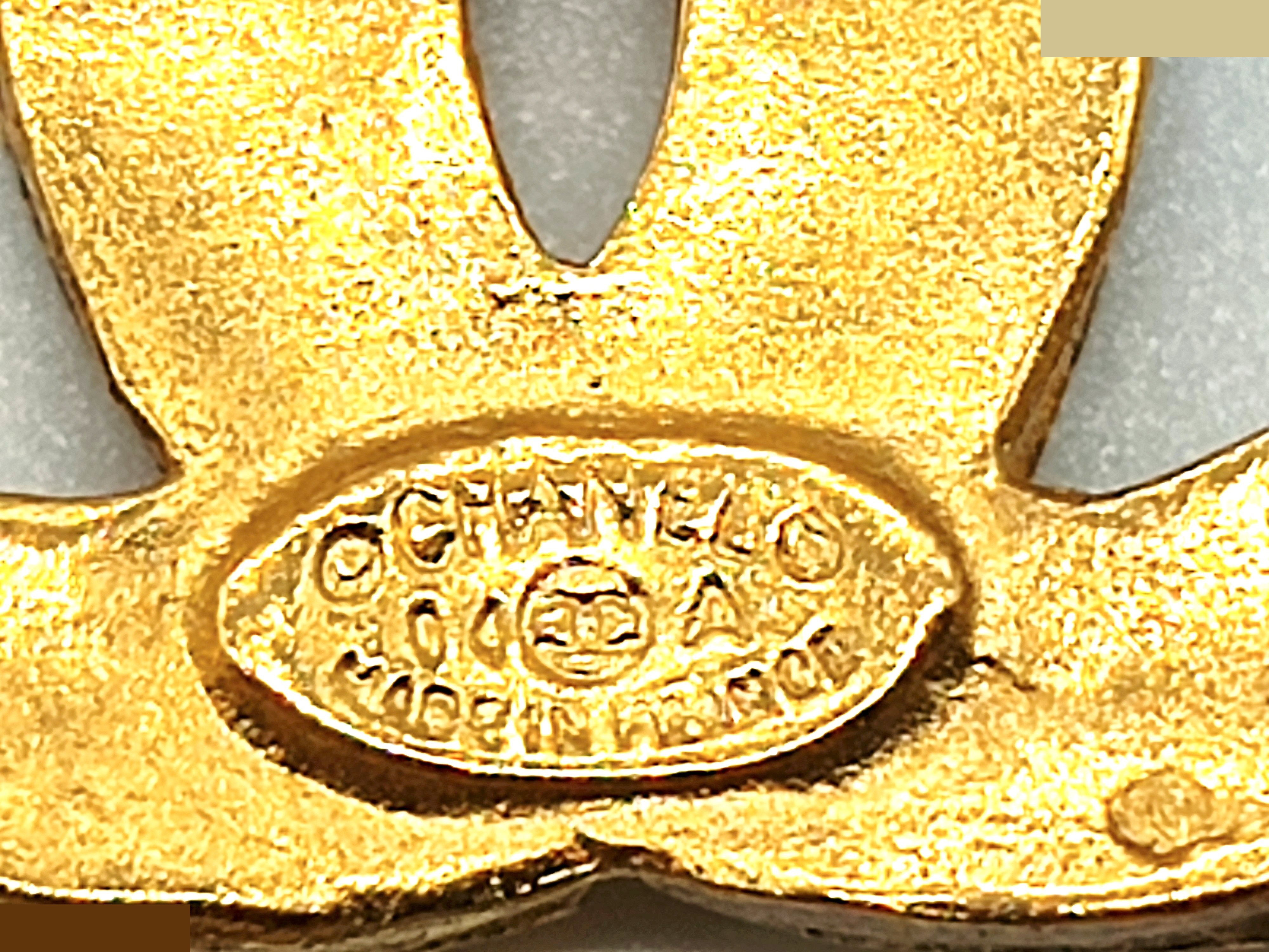 Coco Mark Circle Necklace 94A, Neck circumference approximately 102cm — view 2