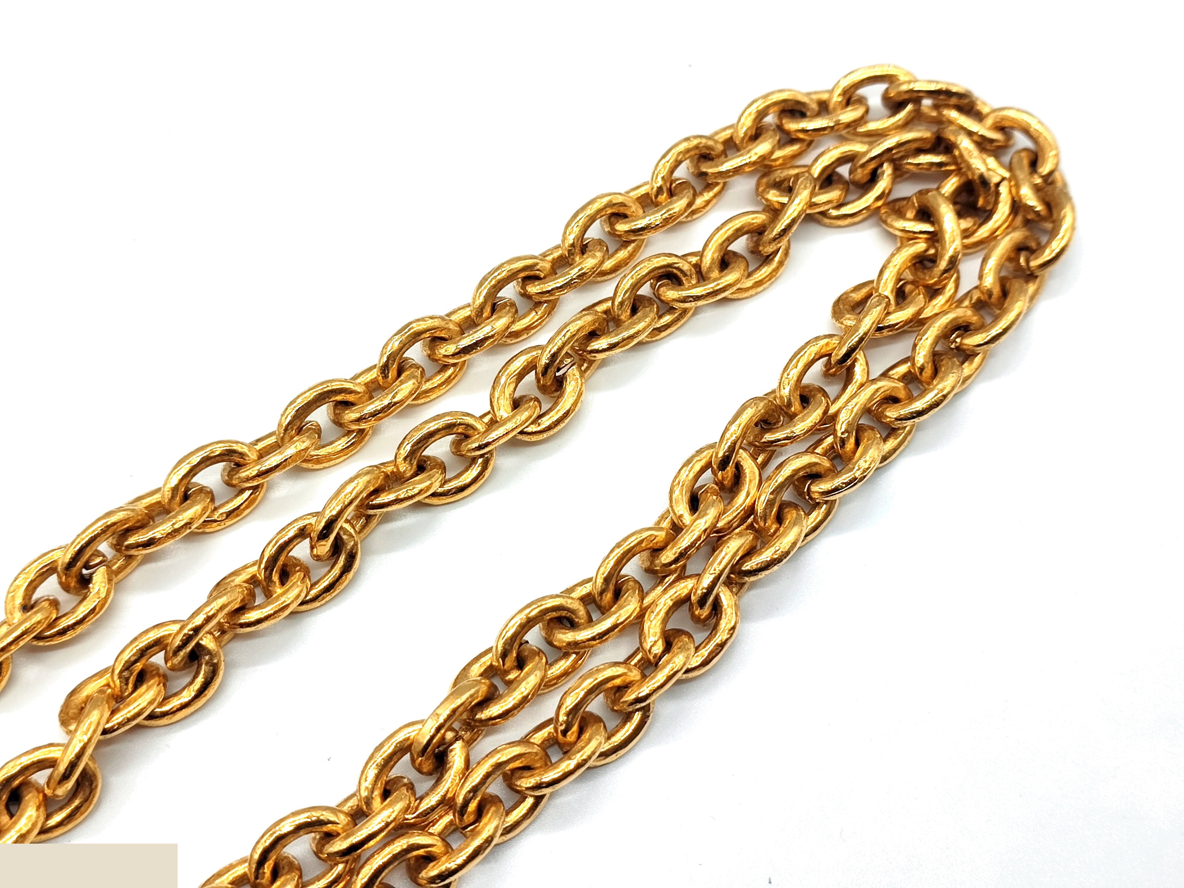 Coco Mark Circle Necklace 94A, Neck circumference approximately 102cm — view 11
