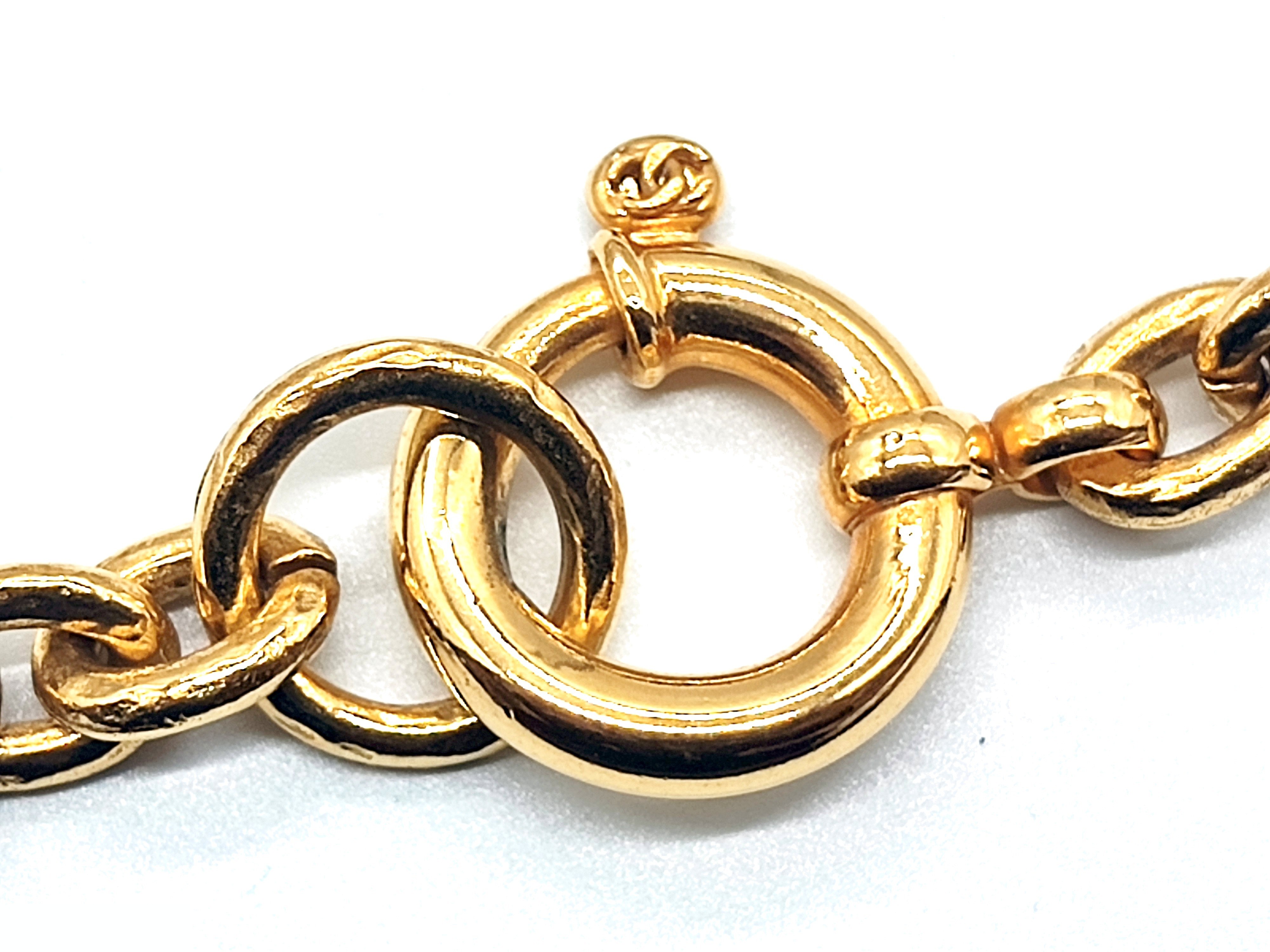 Coco Mark Circle Necklace 94A, Neck circumference approximately 102cm — view 12