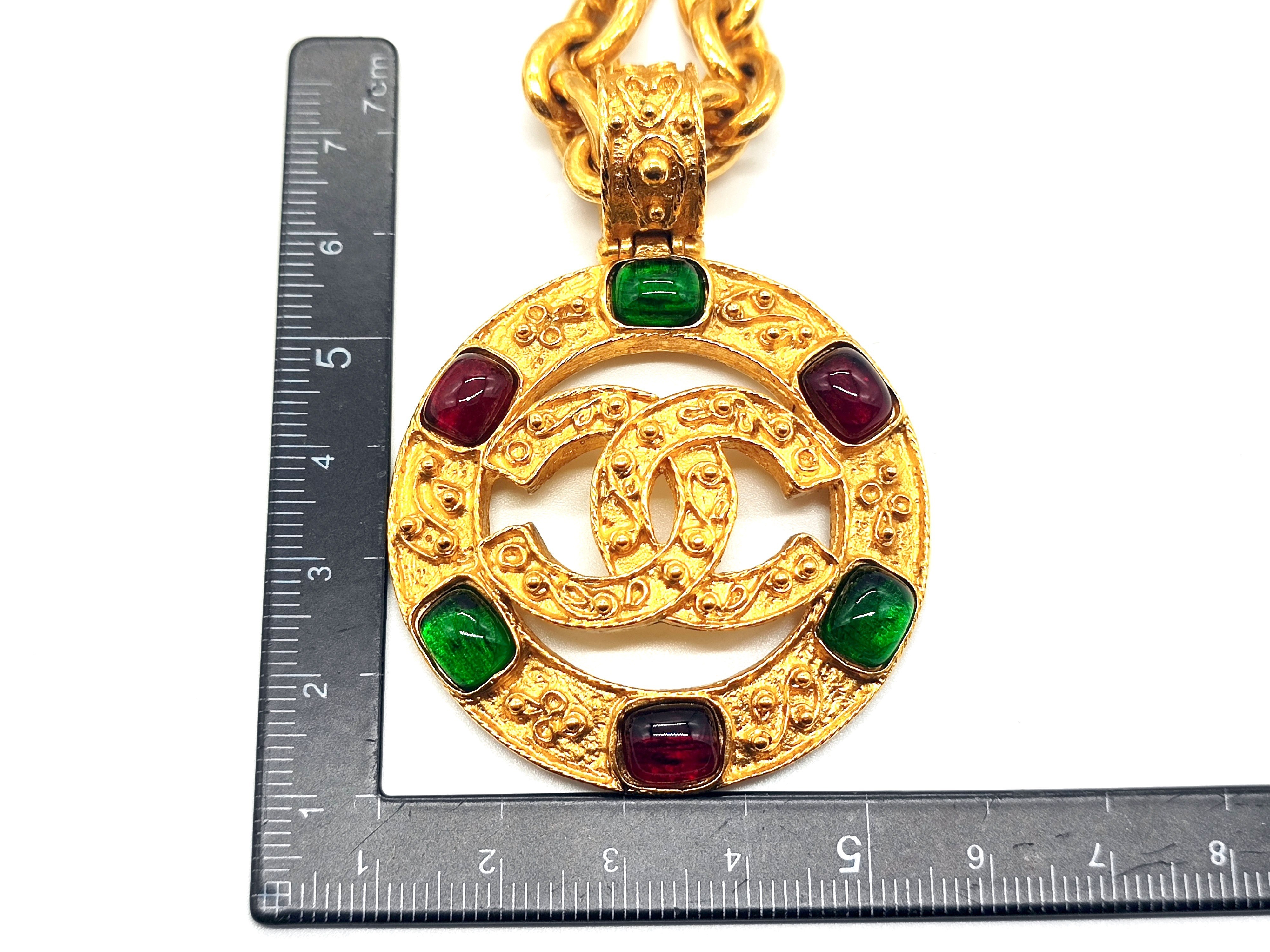 Coco Mark Circle Necklace 94A, Neck circumference approximately 102cm — view 3