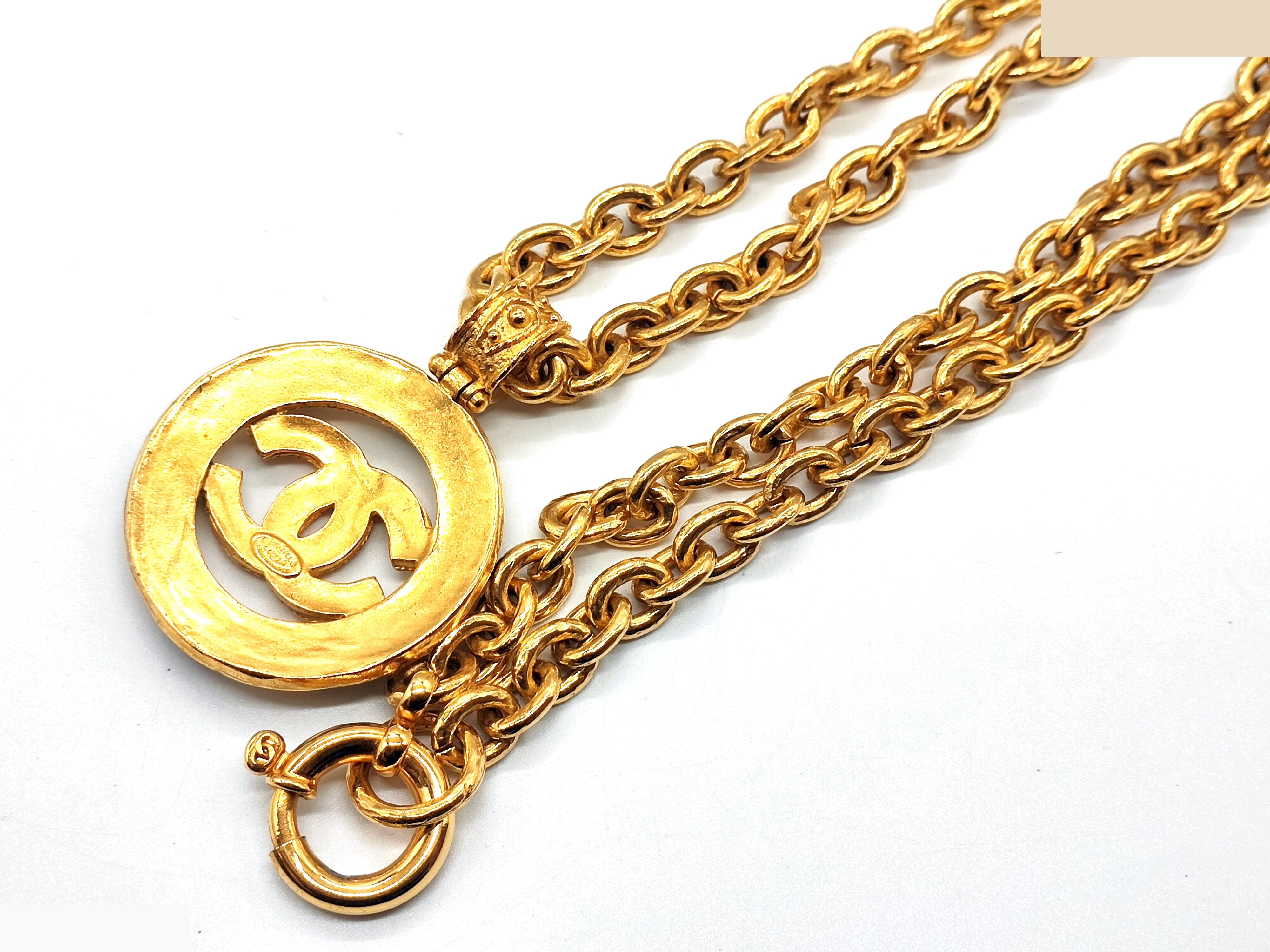 Coco Mark Circle Necklace 94A, Neck circumference approximately 102cm — view 10