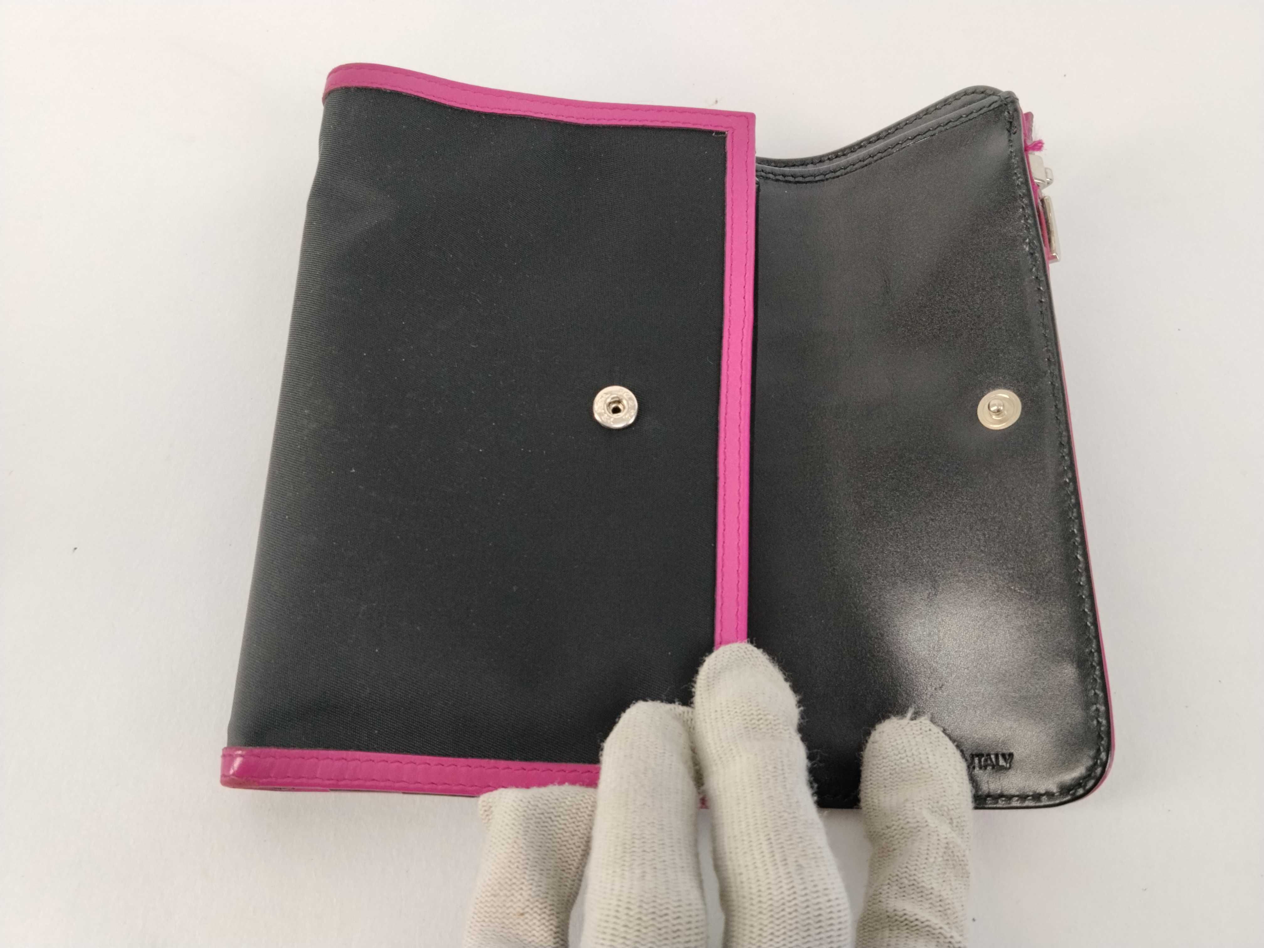 Nylon Leather Tri-fold Wallet — view 9