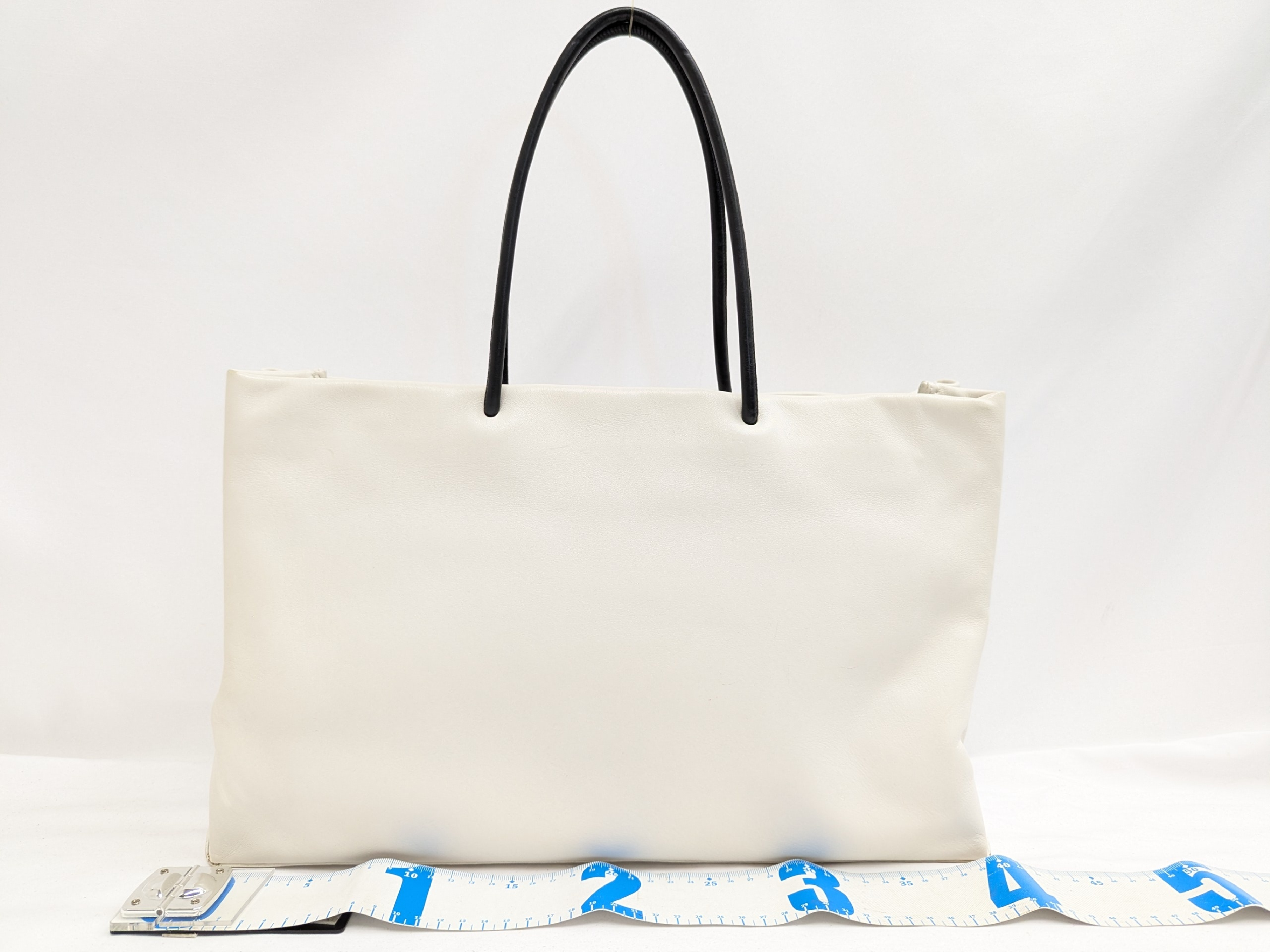 Cambon Essential Tote, White, Serial No. 12 (Handbag) — view 2