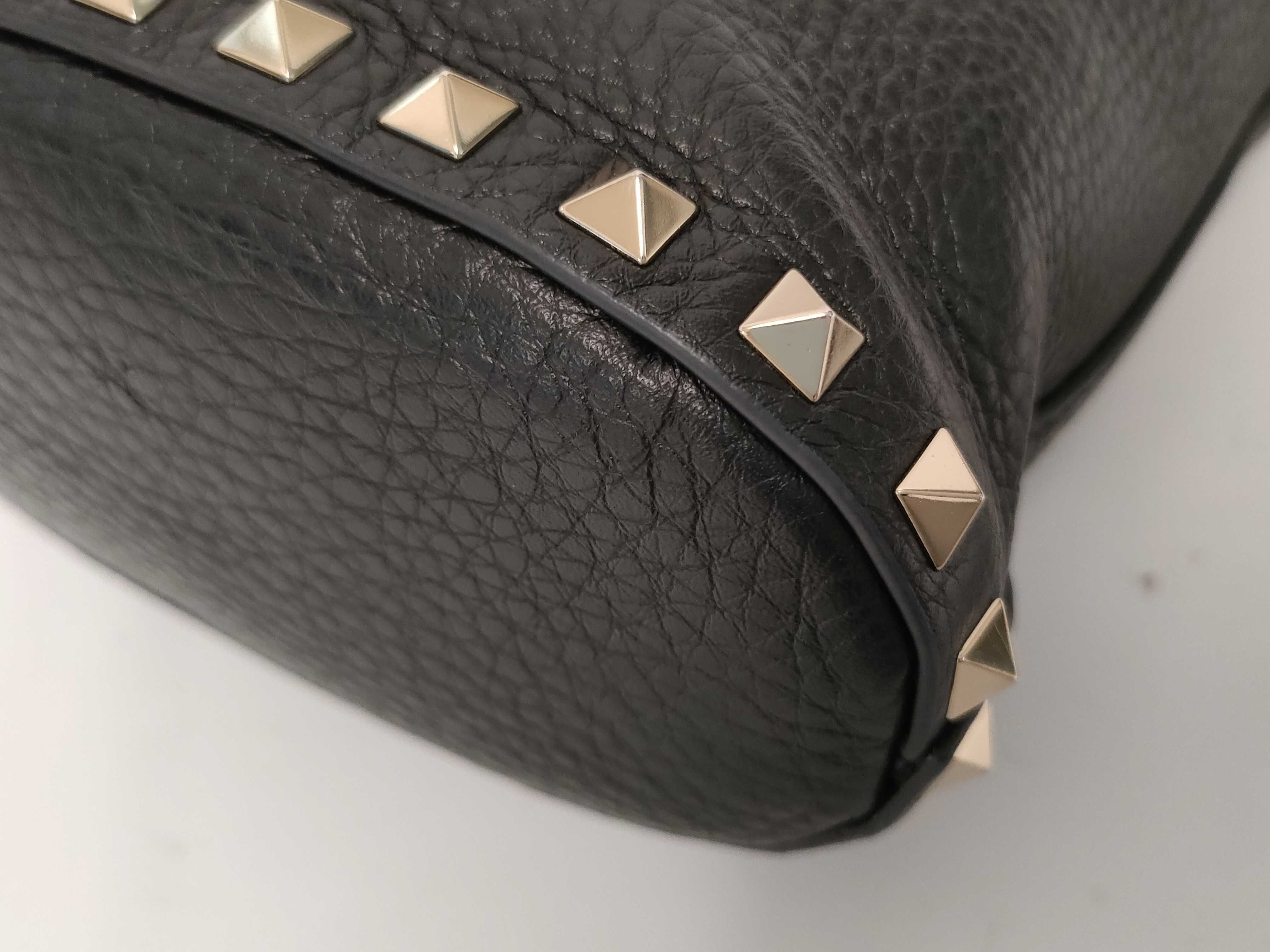 Rockstud Leather x Stud 2-Way Mini Shoulder Bag Handbag — view 7