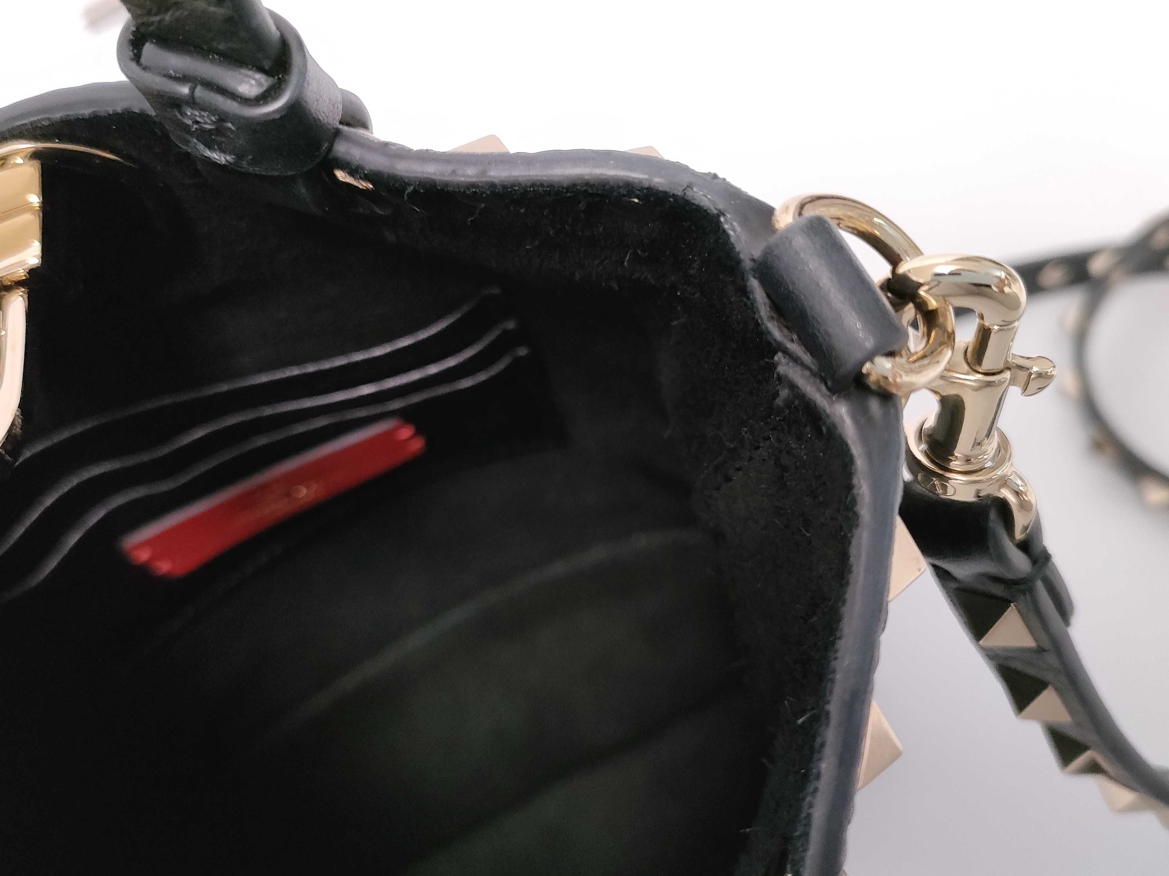 Rockstud Leather x Stud 2-Way Mini Shoulder Bag Handbag — view 9