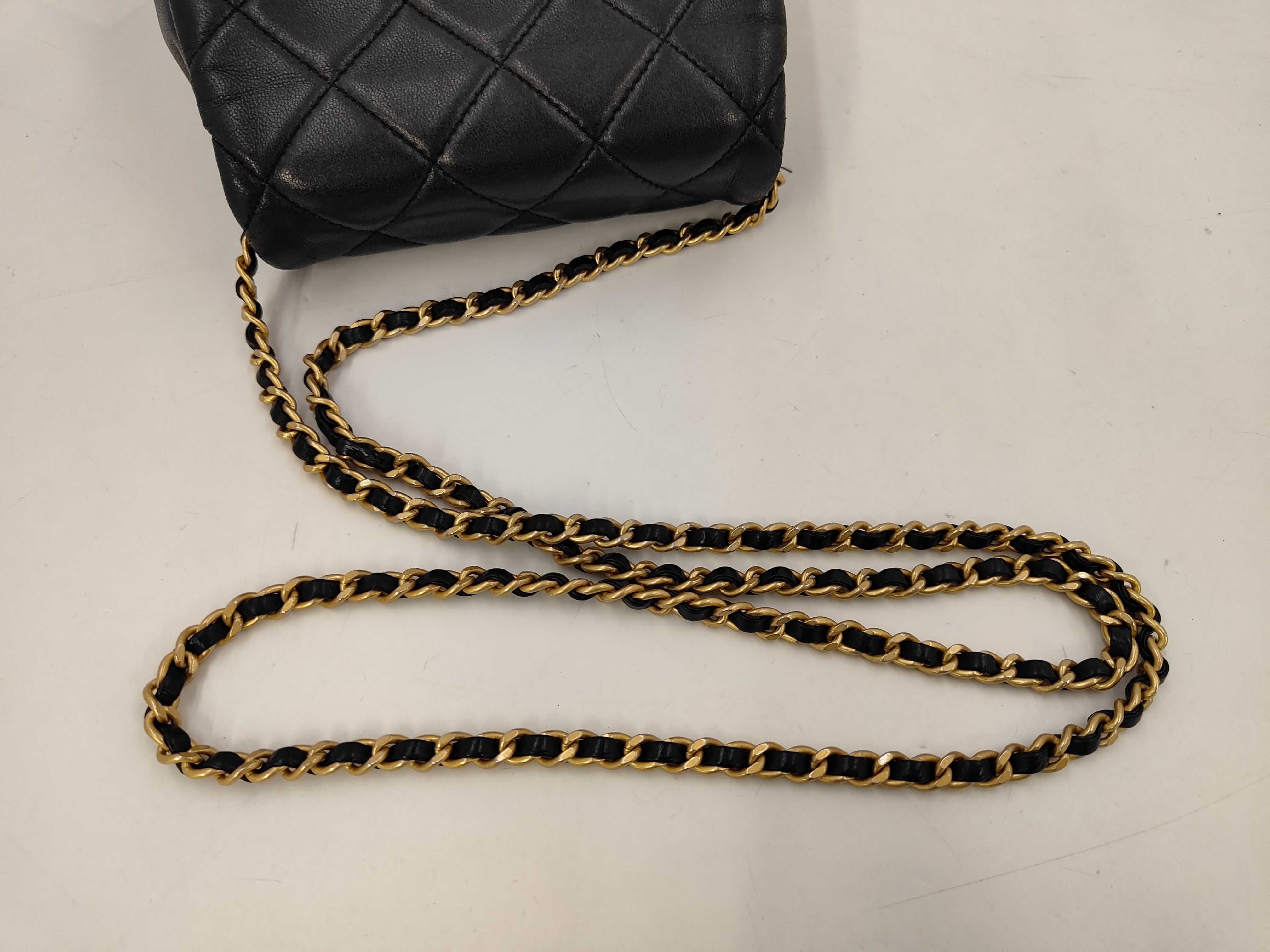 Matelassé Chain Shoulder Bag — view 5