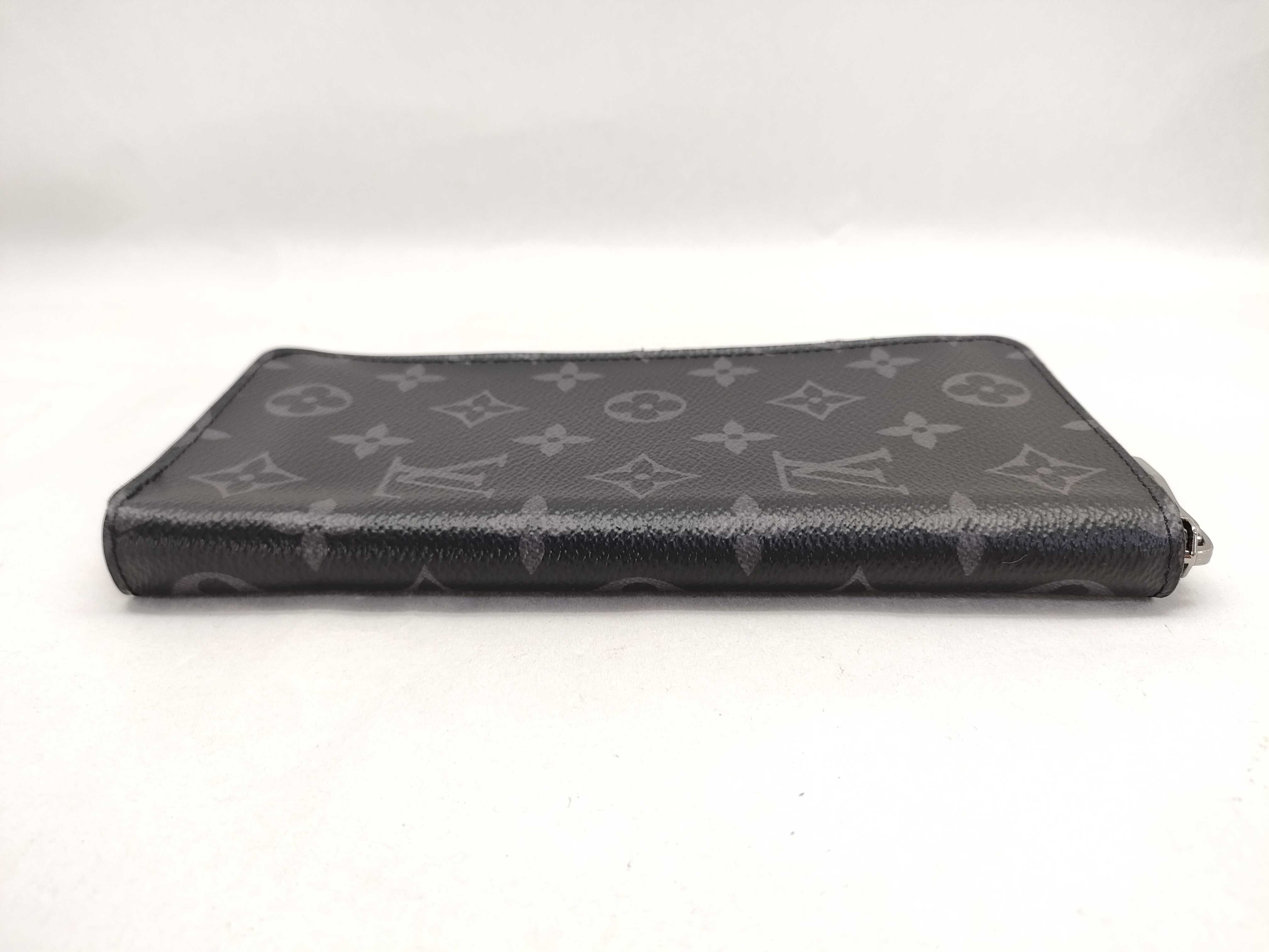 Monogram Eclipse Round Zip Long Wallet — view 5