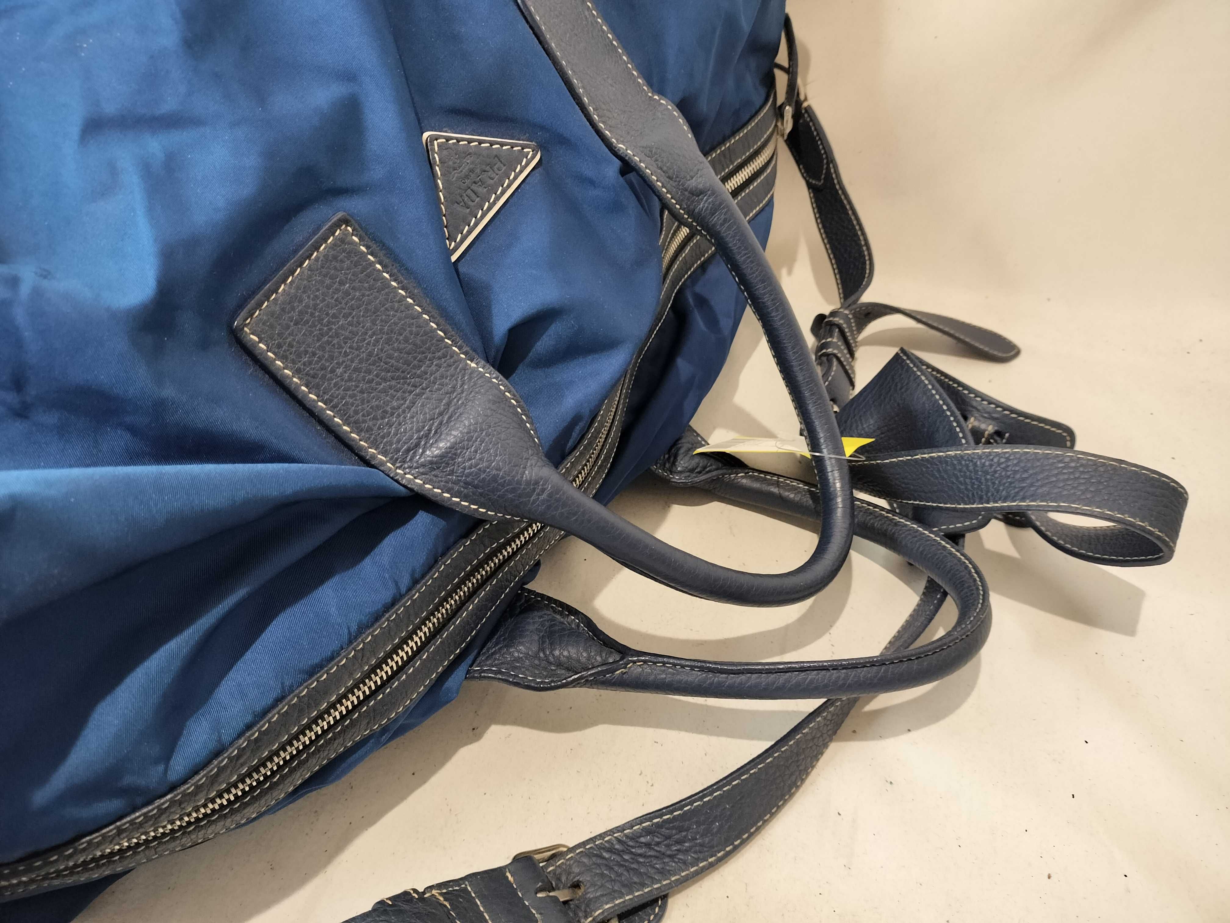 Boston Bag 2-way Nylon Leather Boston Bag — view 4