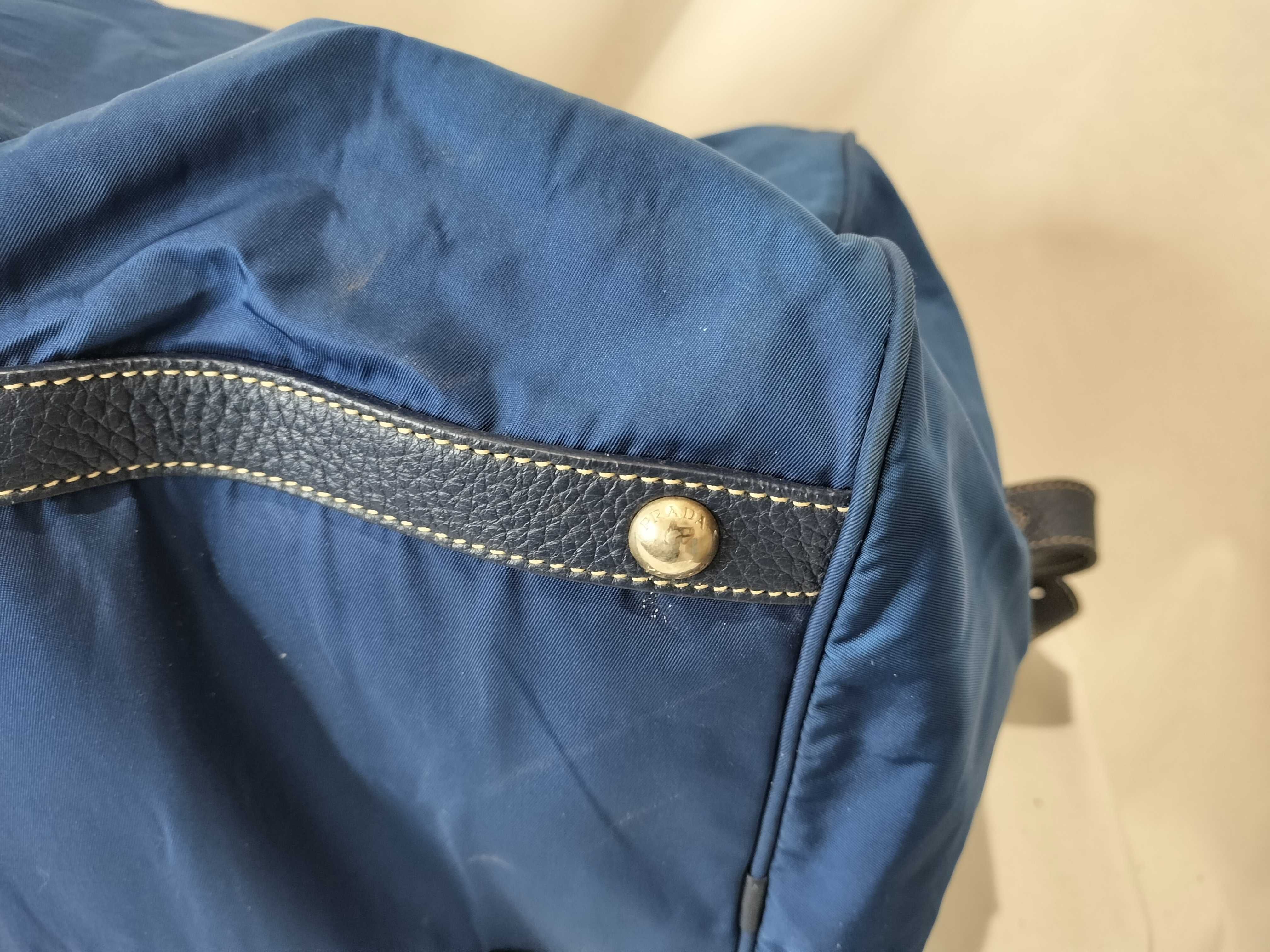 Boston Bag 2-way Nylon Leather Boston Bag — view 7