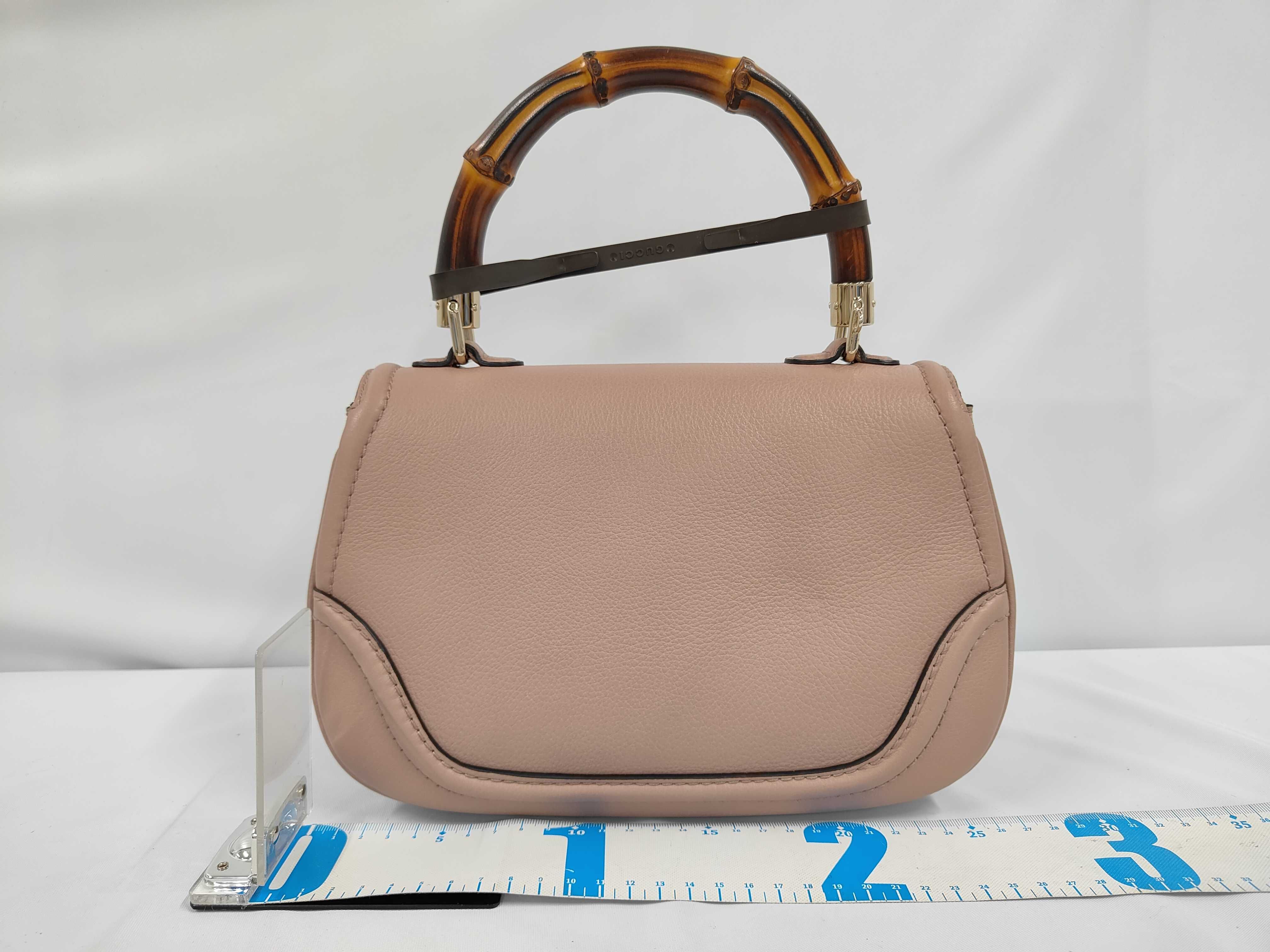 Bamboo Handbag, Pink Handbag — view 2