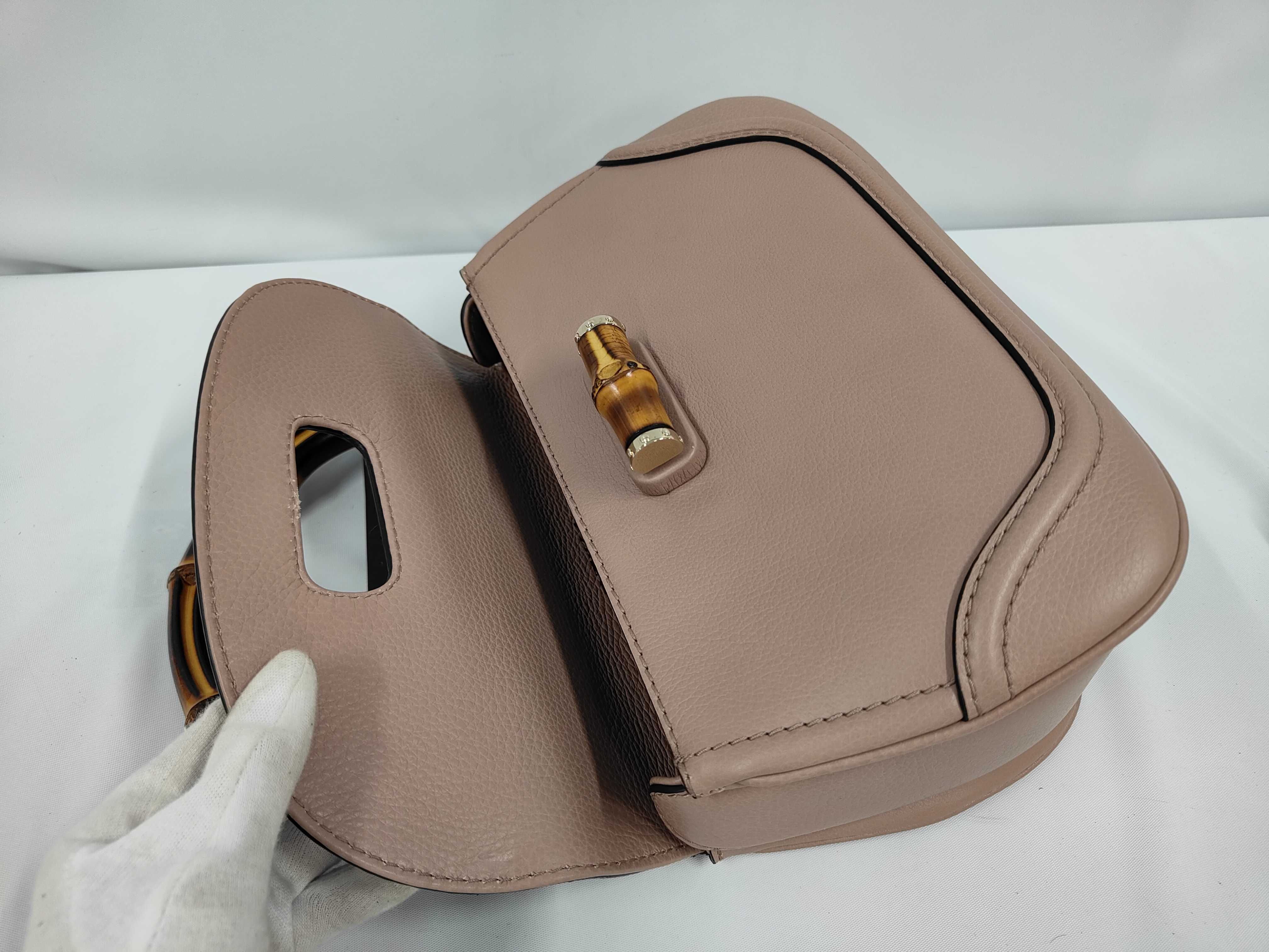 Bamboo Handbag, Pink Handbag — view 7