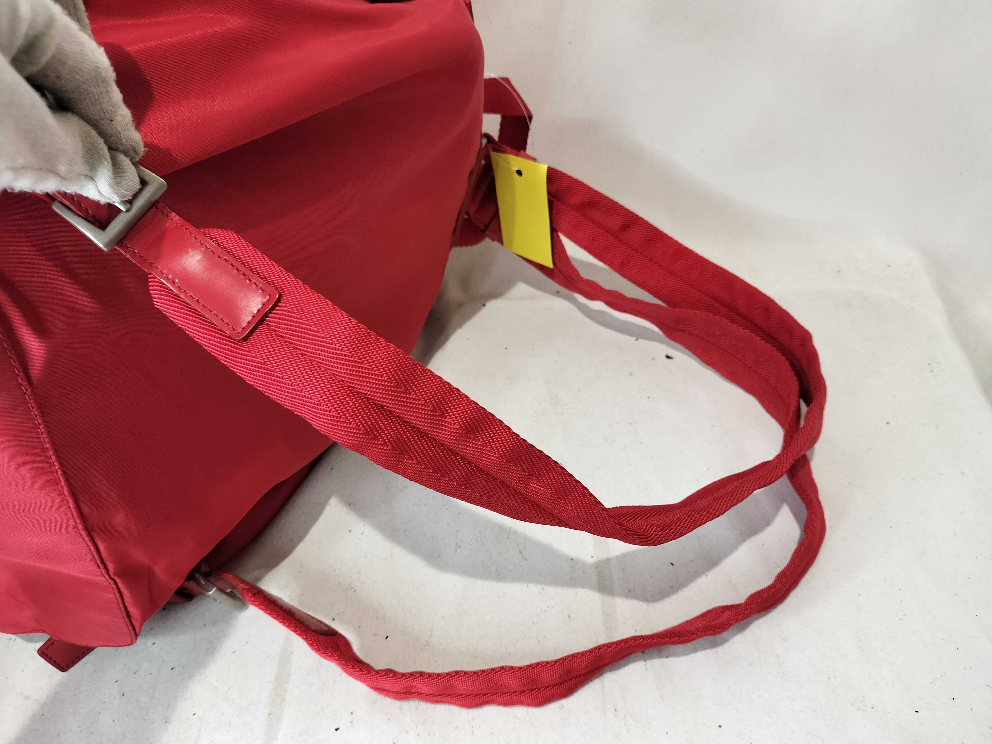 Nylon Messenger Backpack — view 7