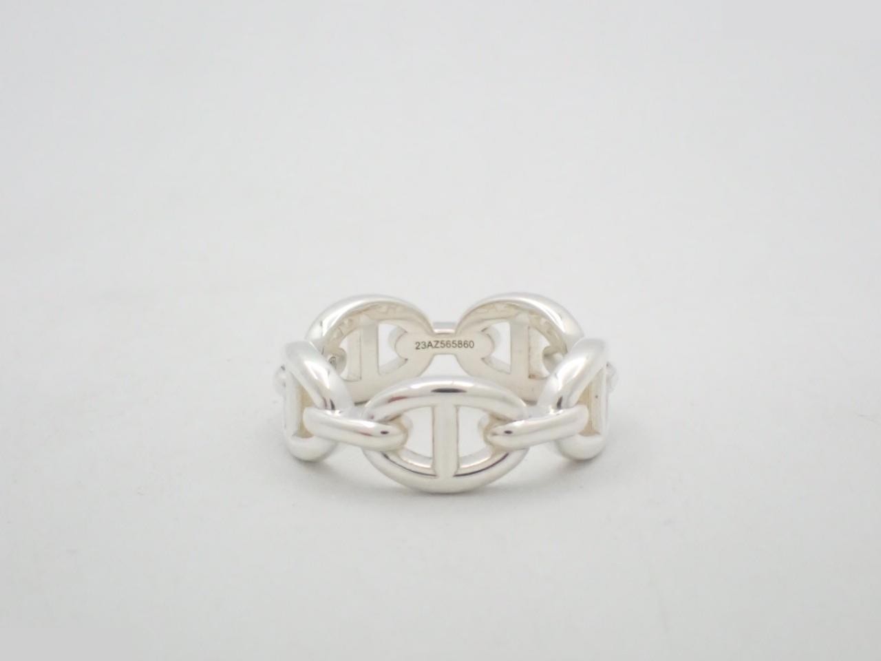 Chaine d'Ancre Enchainée Ring, Ag925/5.9g, Stamped 53 — view 2