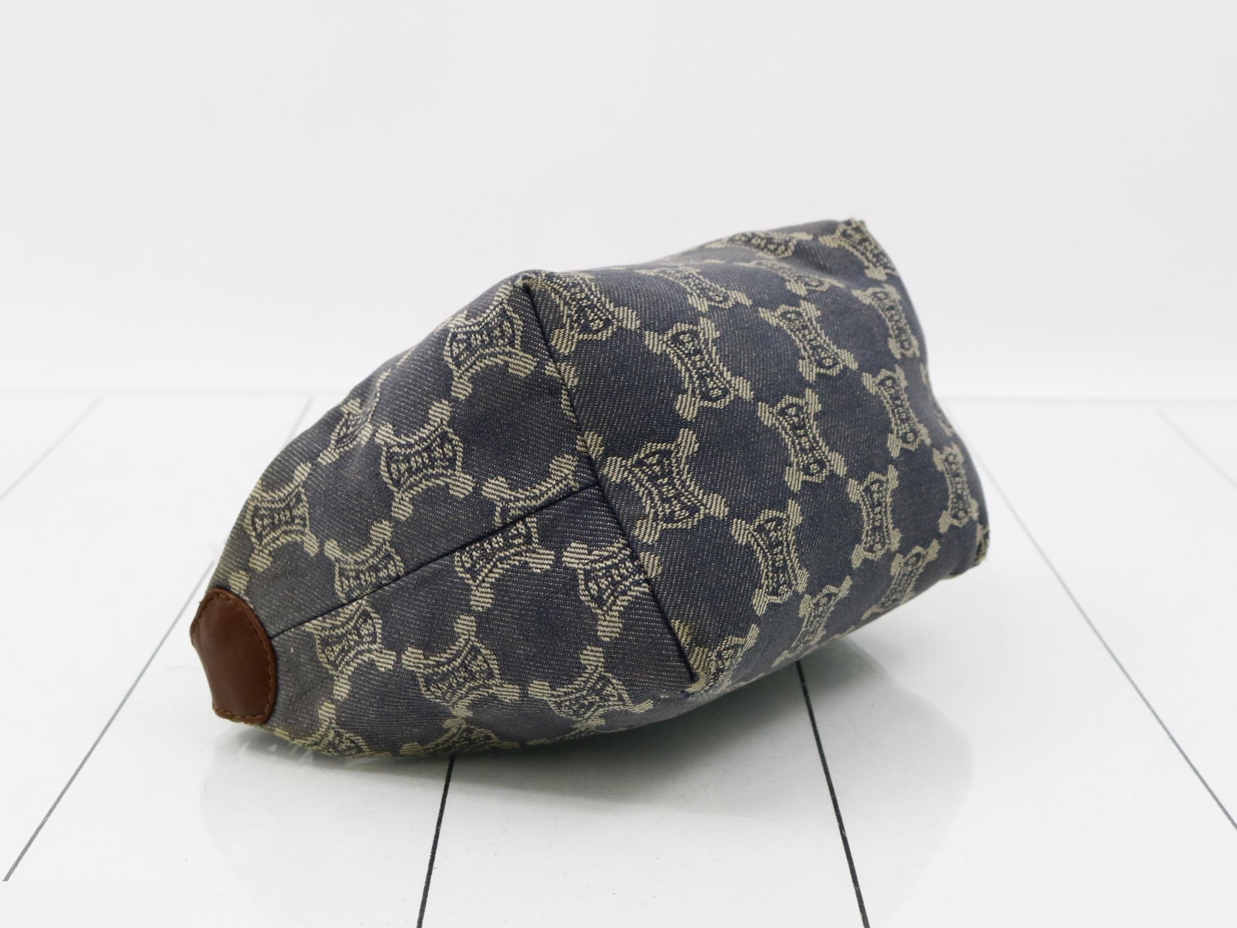Denim Macadam Vanity Bag — view 5