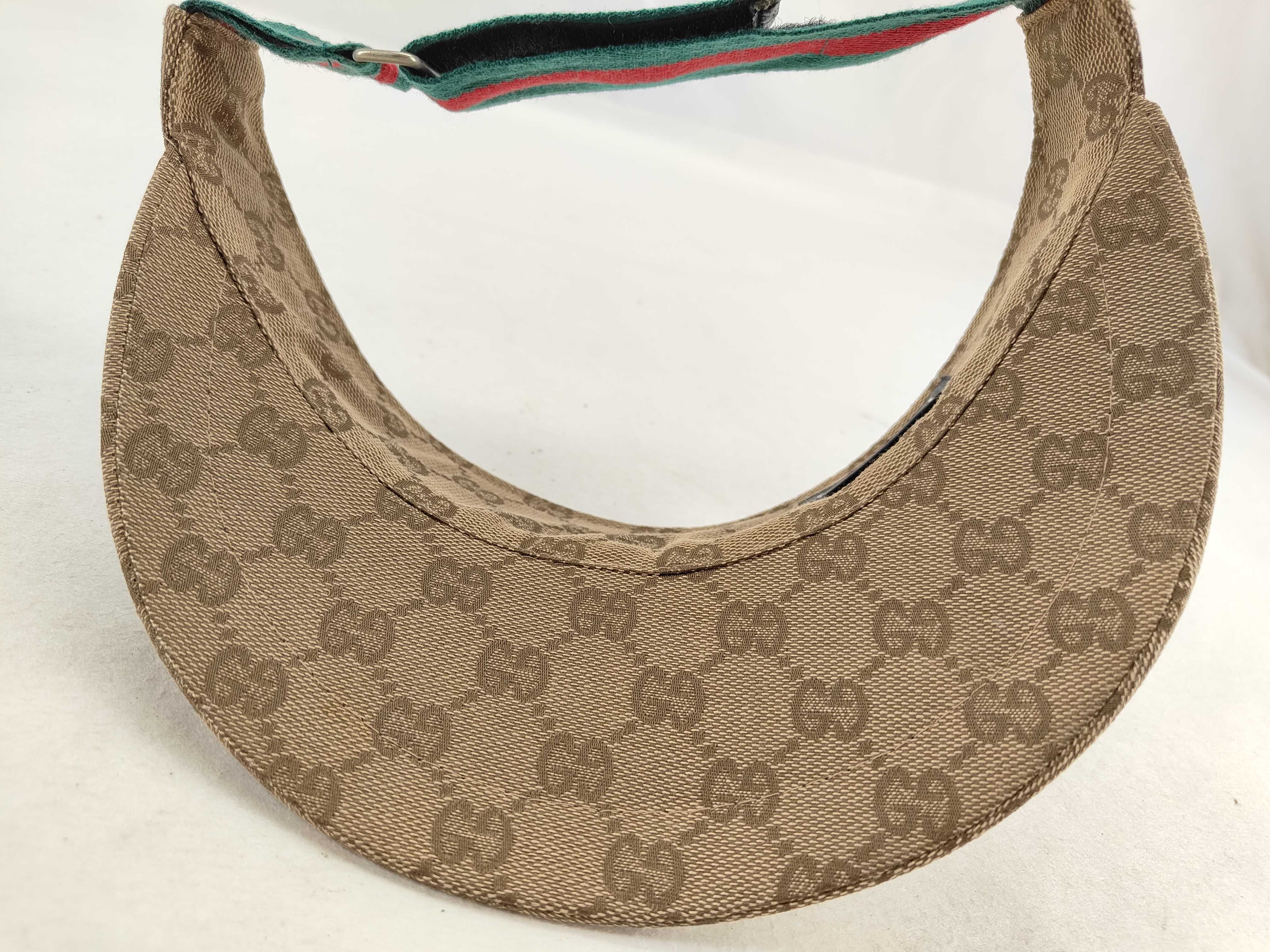 GG Canvas Sun Visor, Sherry Line, and other accessories. — view 10