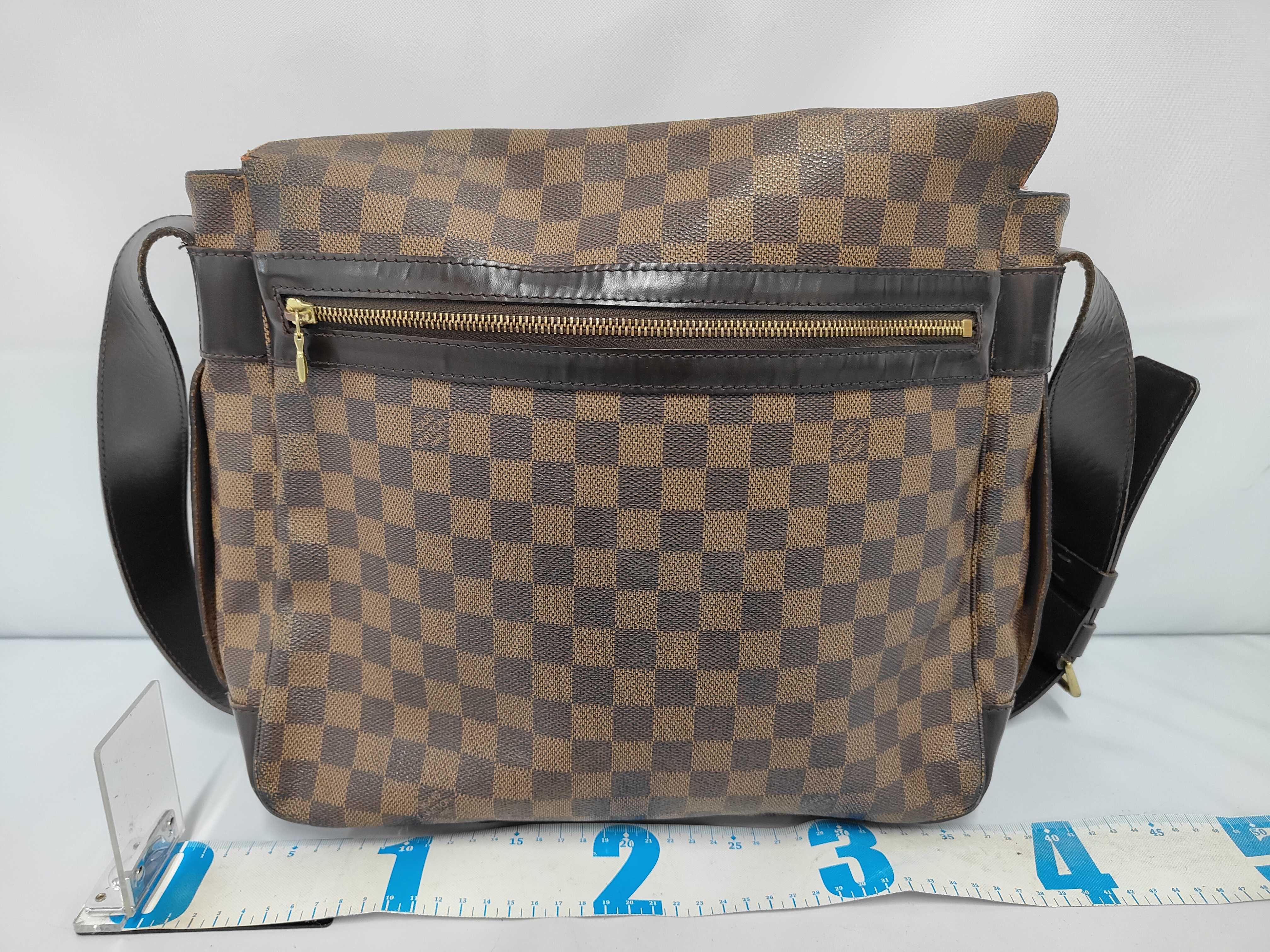 Abbesses Brown Damier Ebene Gold Hardware Bag — view 2