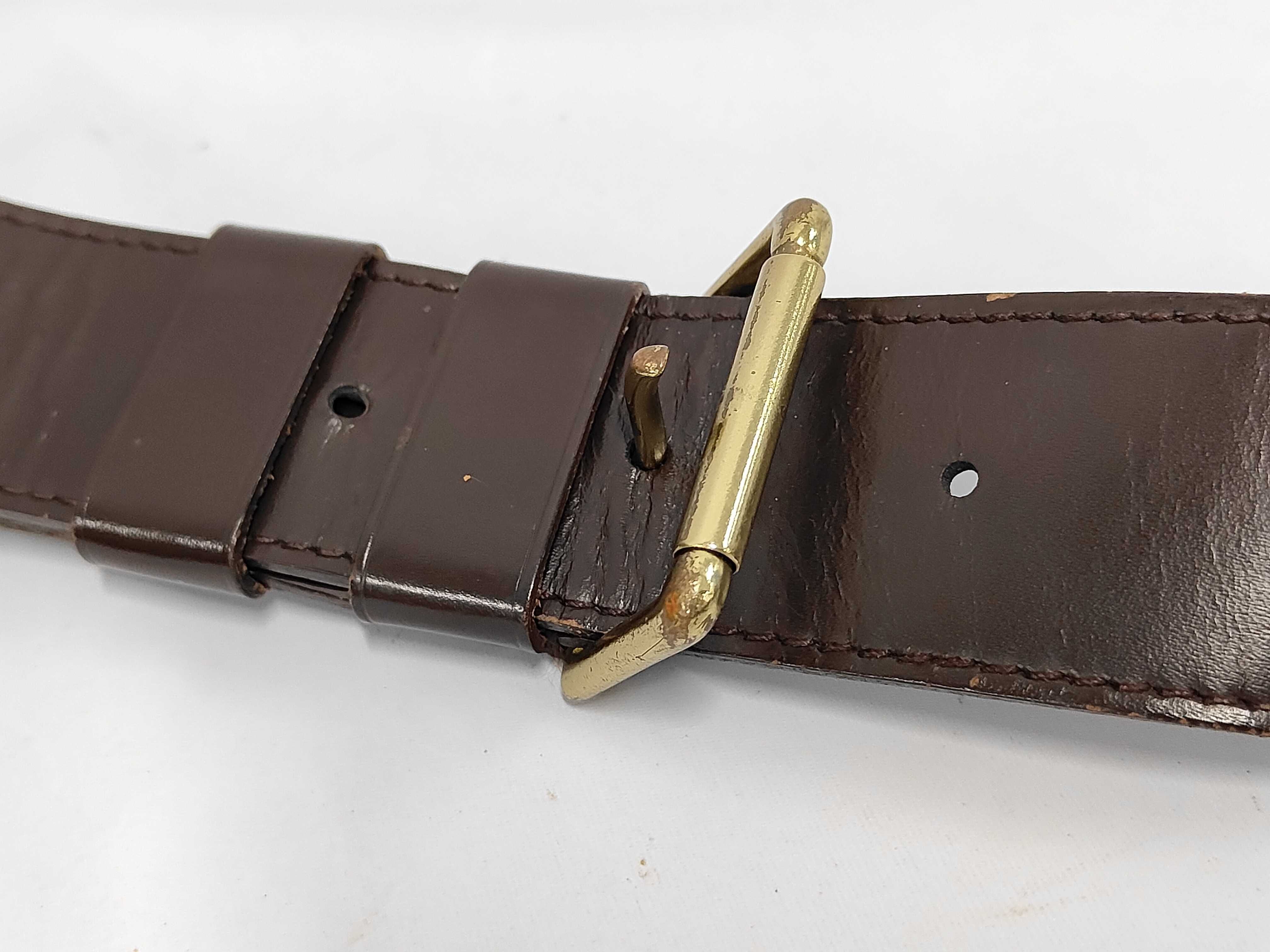 Abbesses Brown Damier Ebene Gold Hardware Bag — view 6