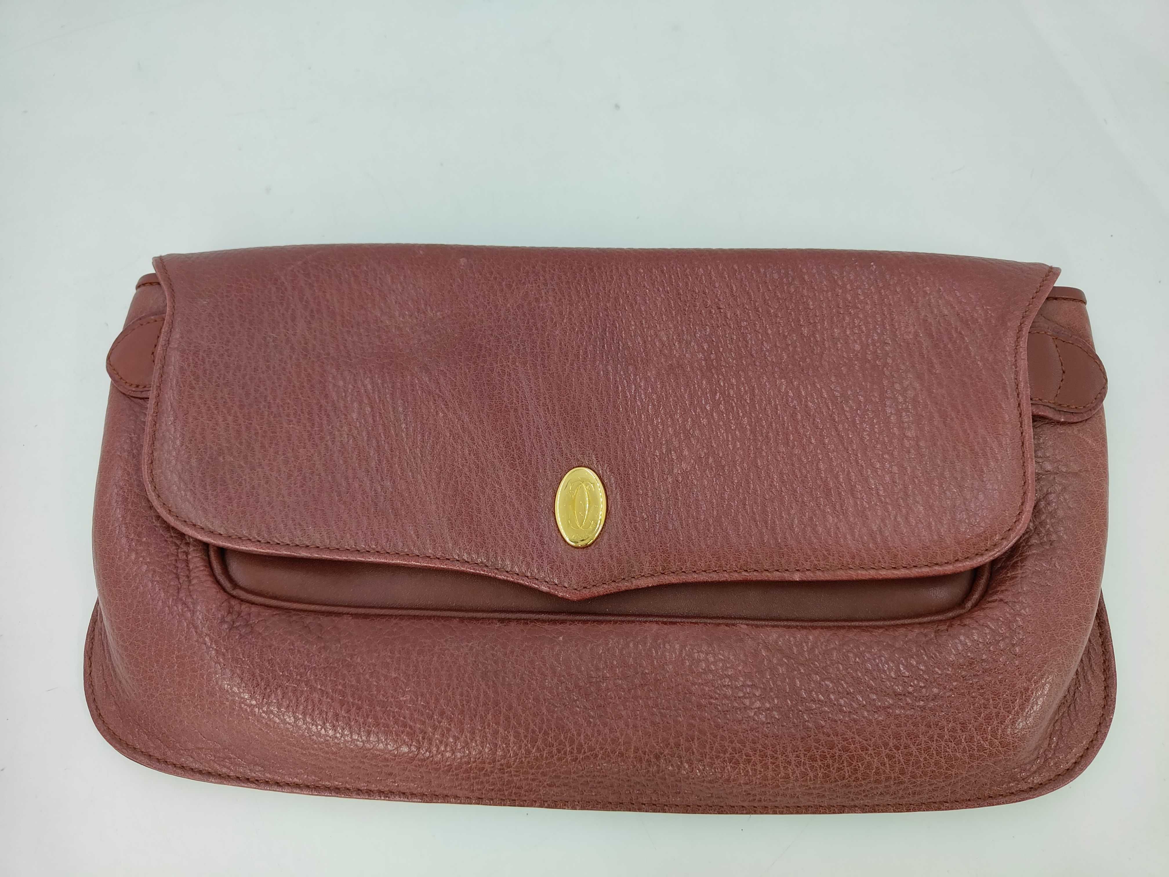 Must Clutch Bag, Bordeaux
