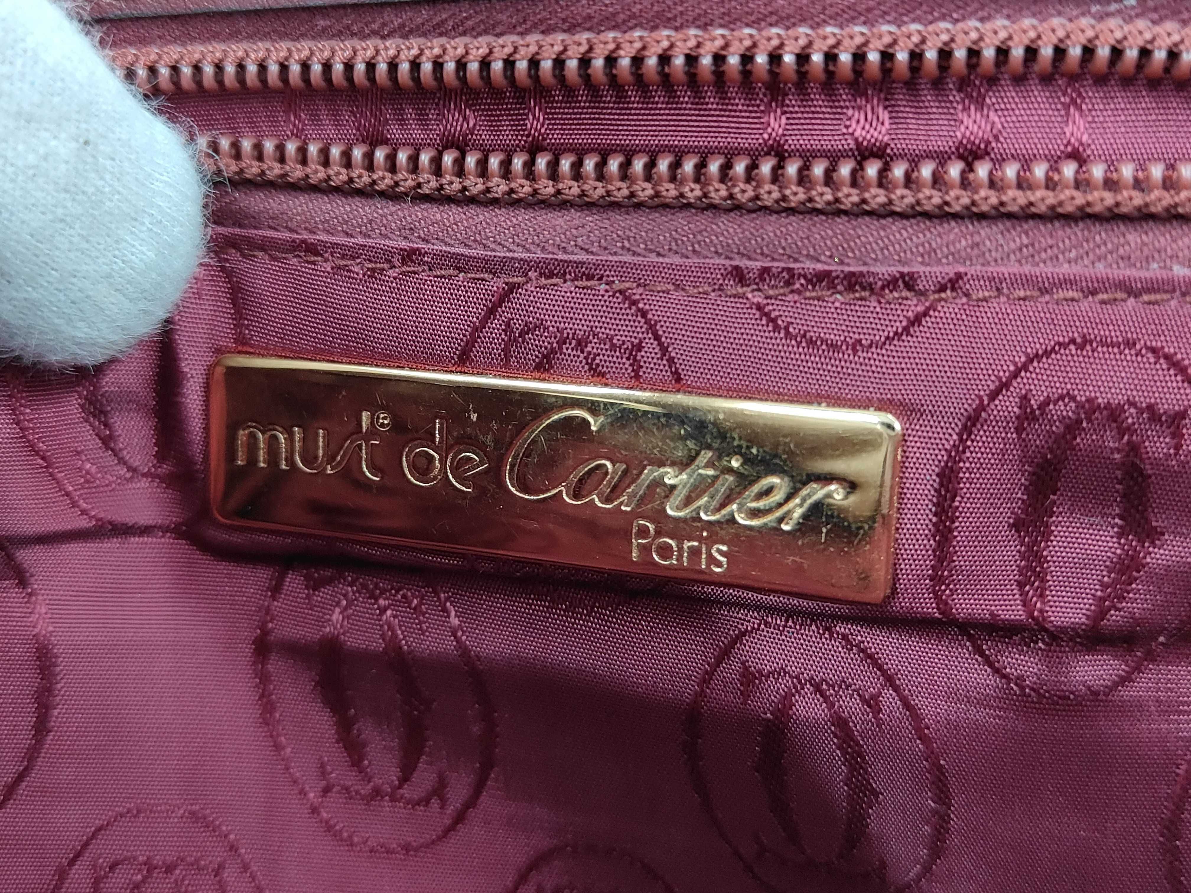 Must Clutch Bag, Bordeaux — view 7
