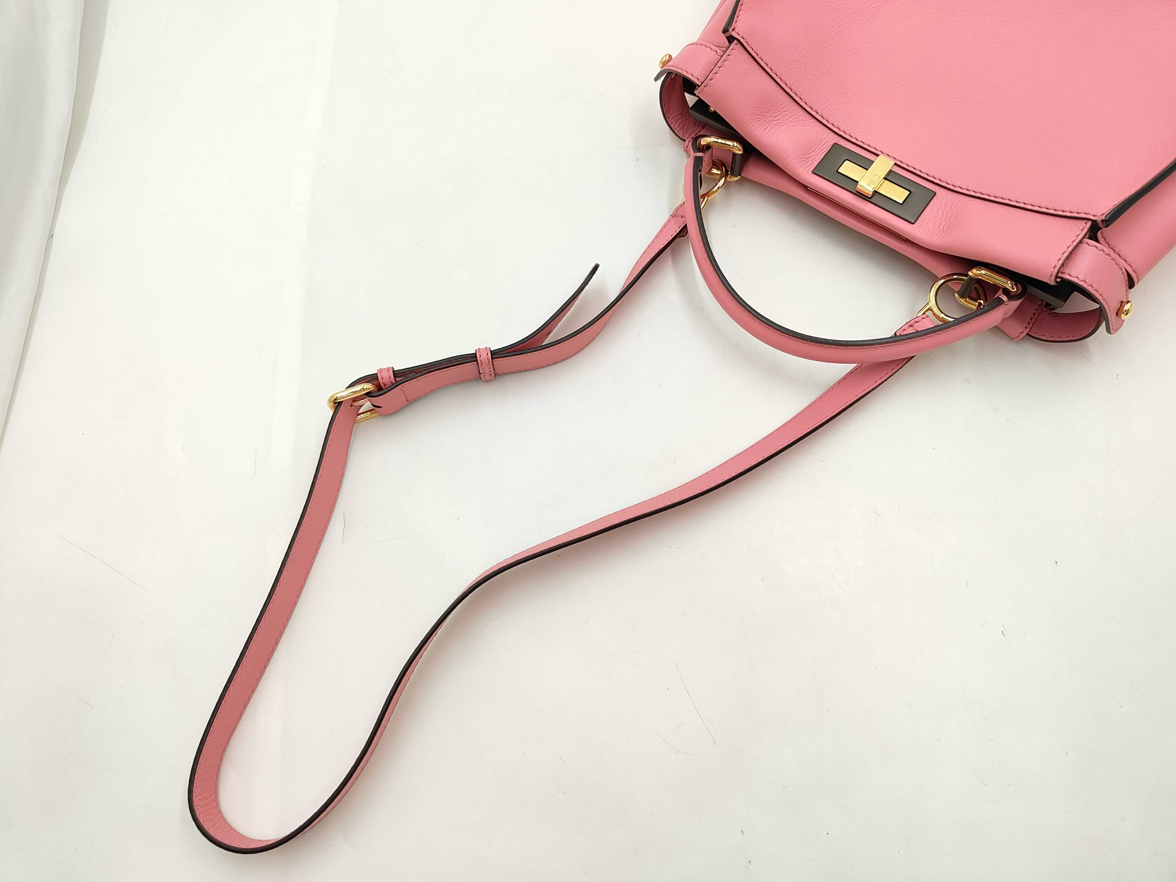 Peekaboo Pink Handbag 8BN290 3ZM F0L17 — view 4