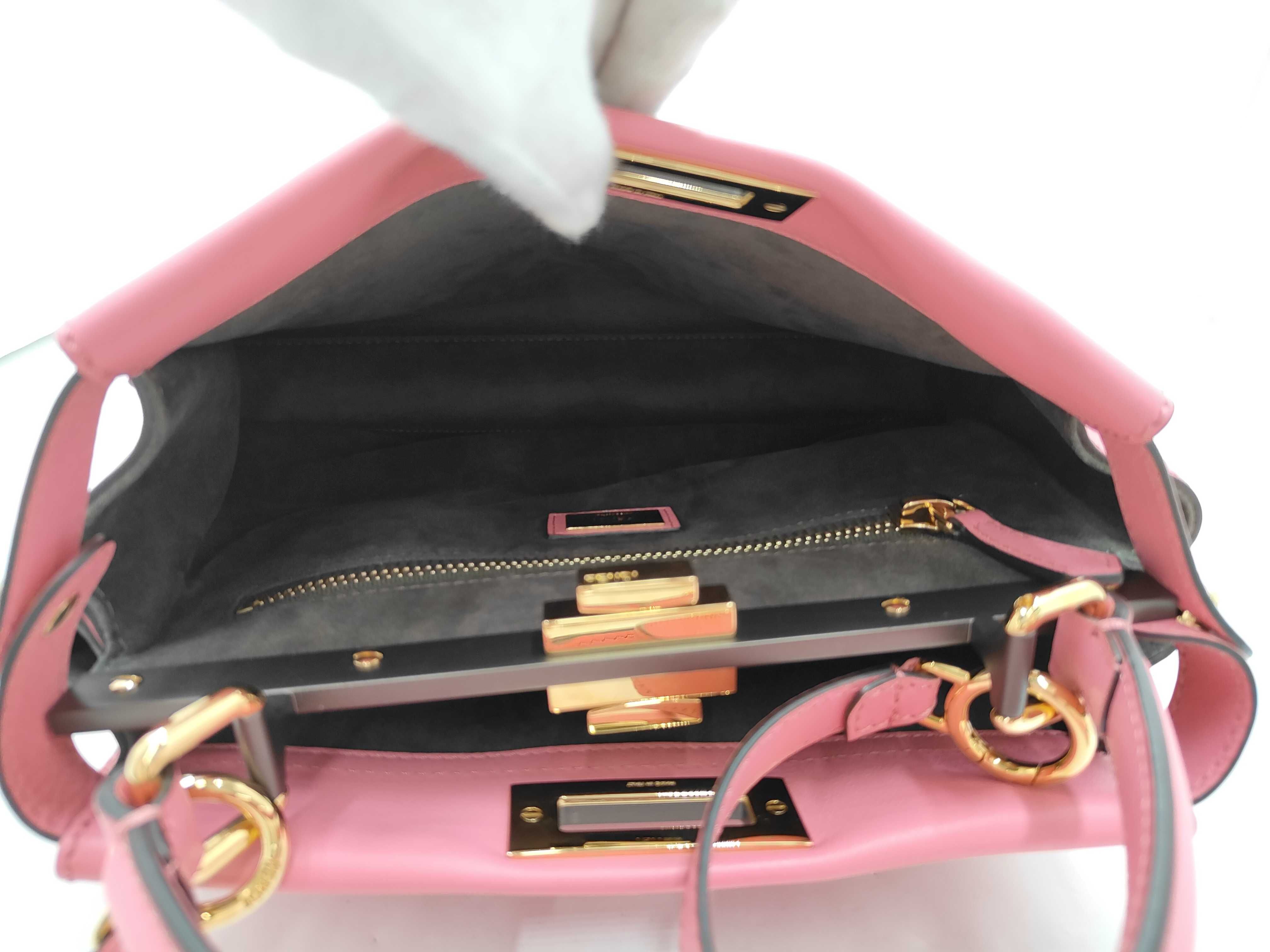 Peekaboo Pink Handbag 8BN290 3ZM F0L17 — view 7