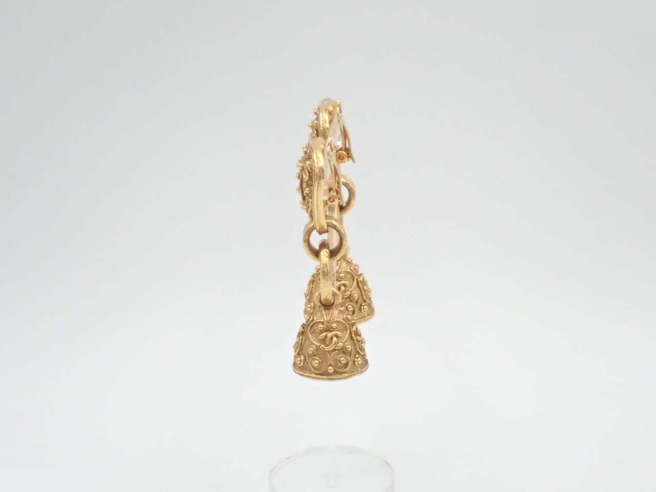 earrings, Coco Mark, bell — view 3