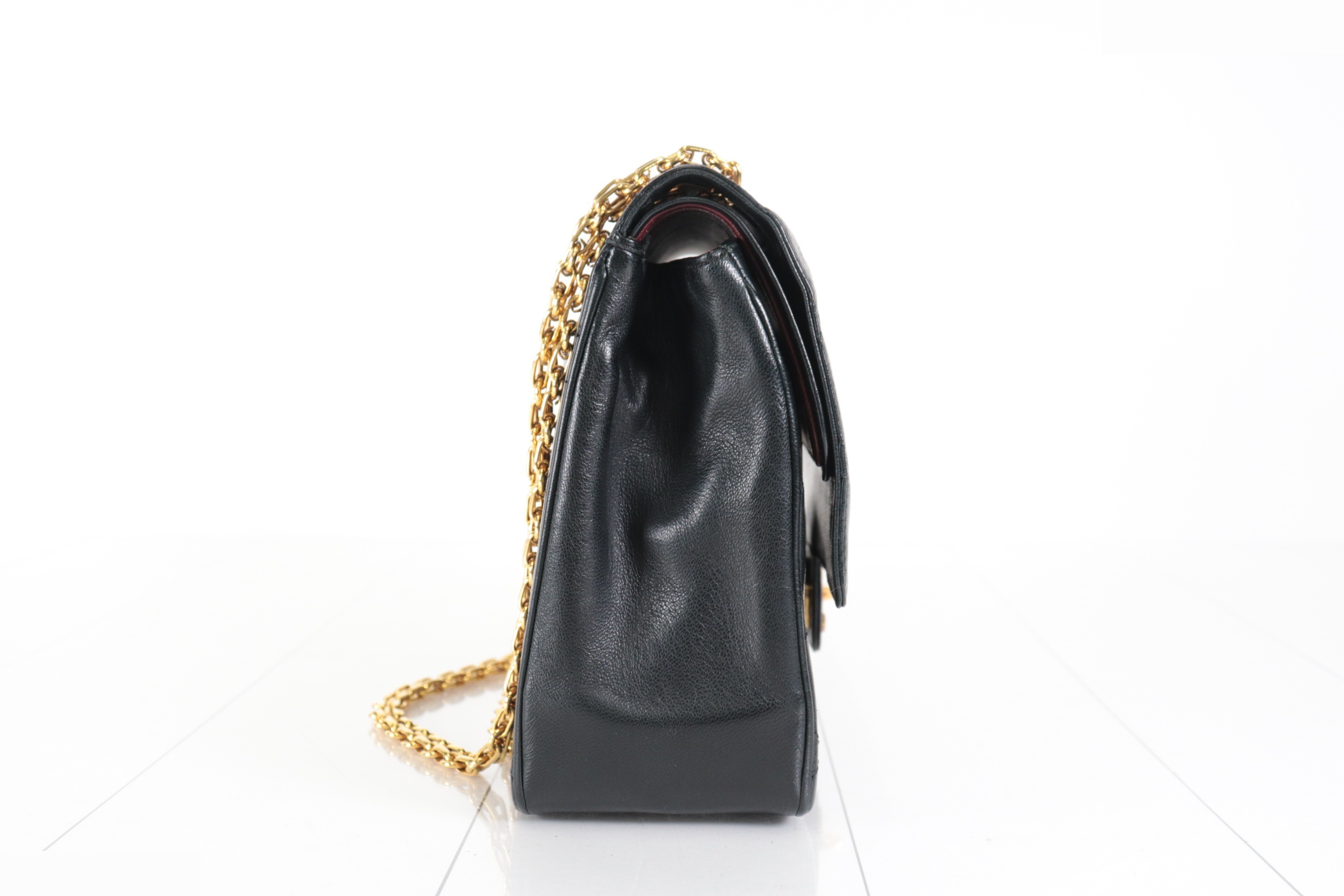 Double flap 27 Lambskin Chain Shoulder Bag, Series 0 — view 4