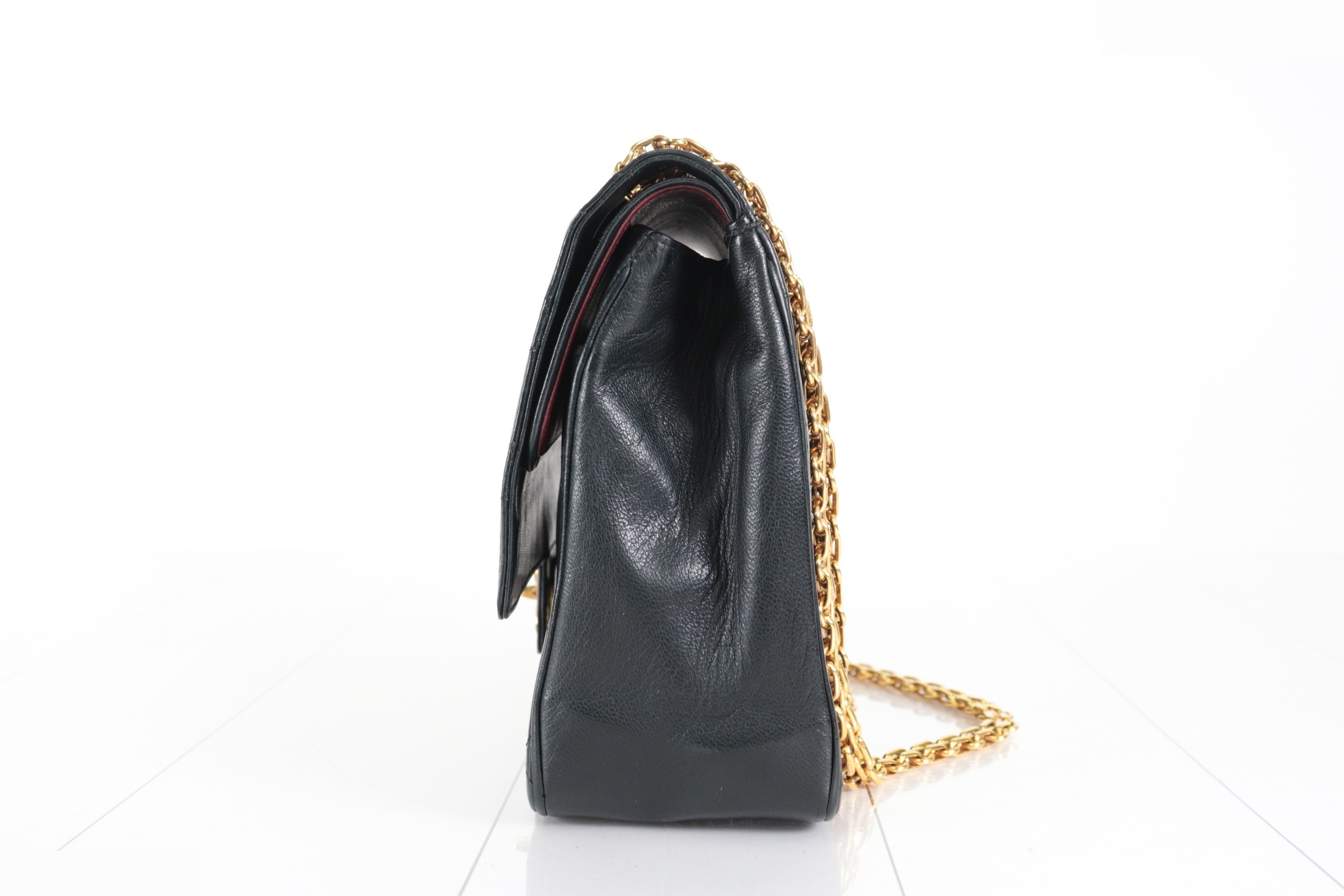 Double flap 27 Lambskin Chain Shoulder Bag, Series 0 — view 5